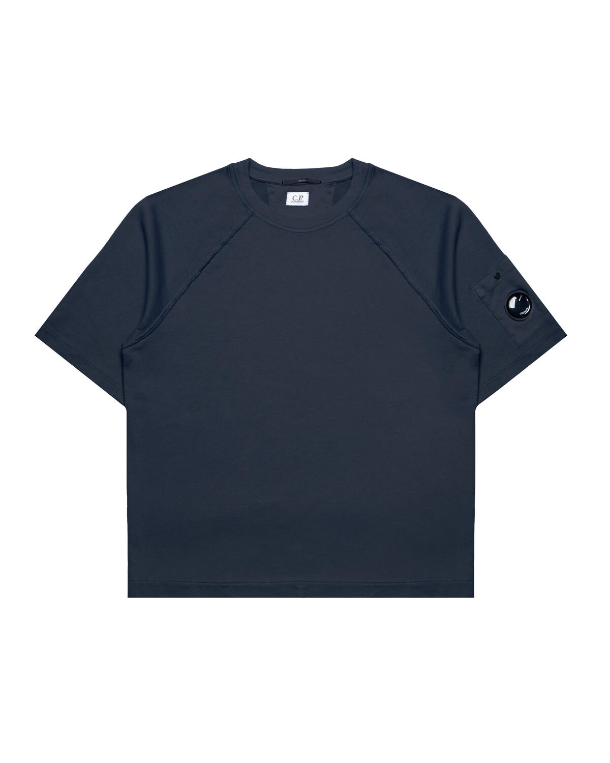 C.P. Company Light Fleece Short Sleeve Sweatshirt