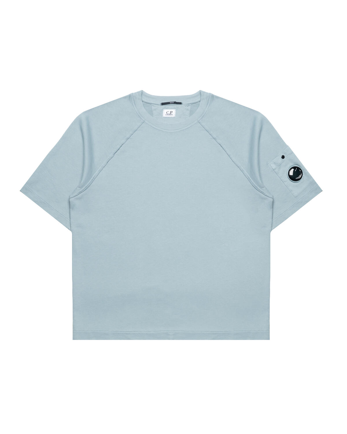 C.P. Company Light Fleece Short Sleeve Sweatshirt