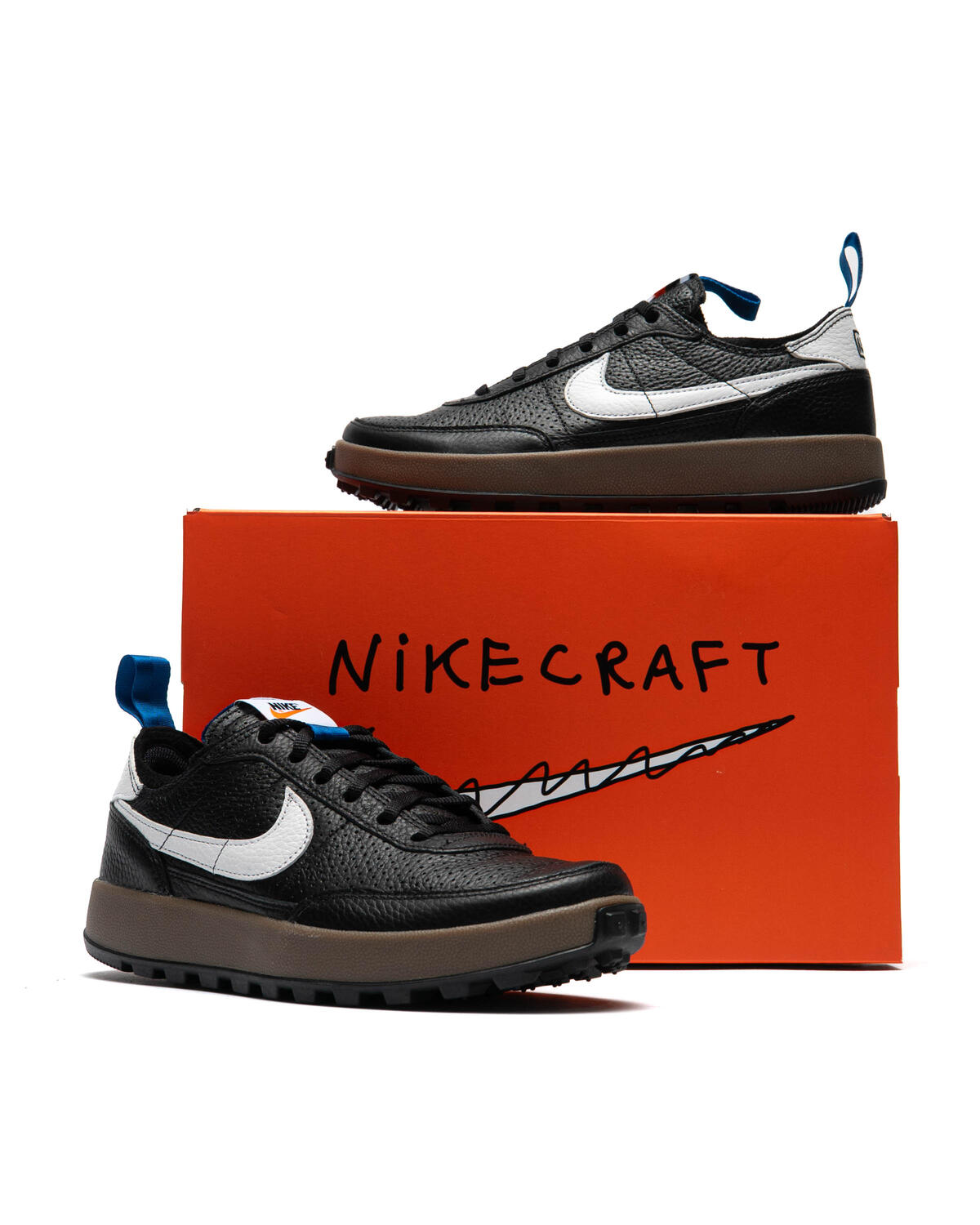Nike x Tom Sachs General Purpose Shoe (Black/White-Team Royal) (Women's) - Image 48