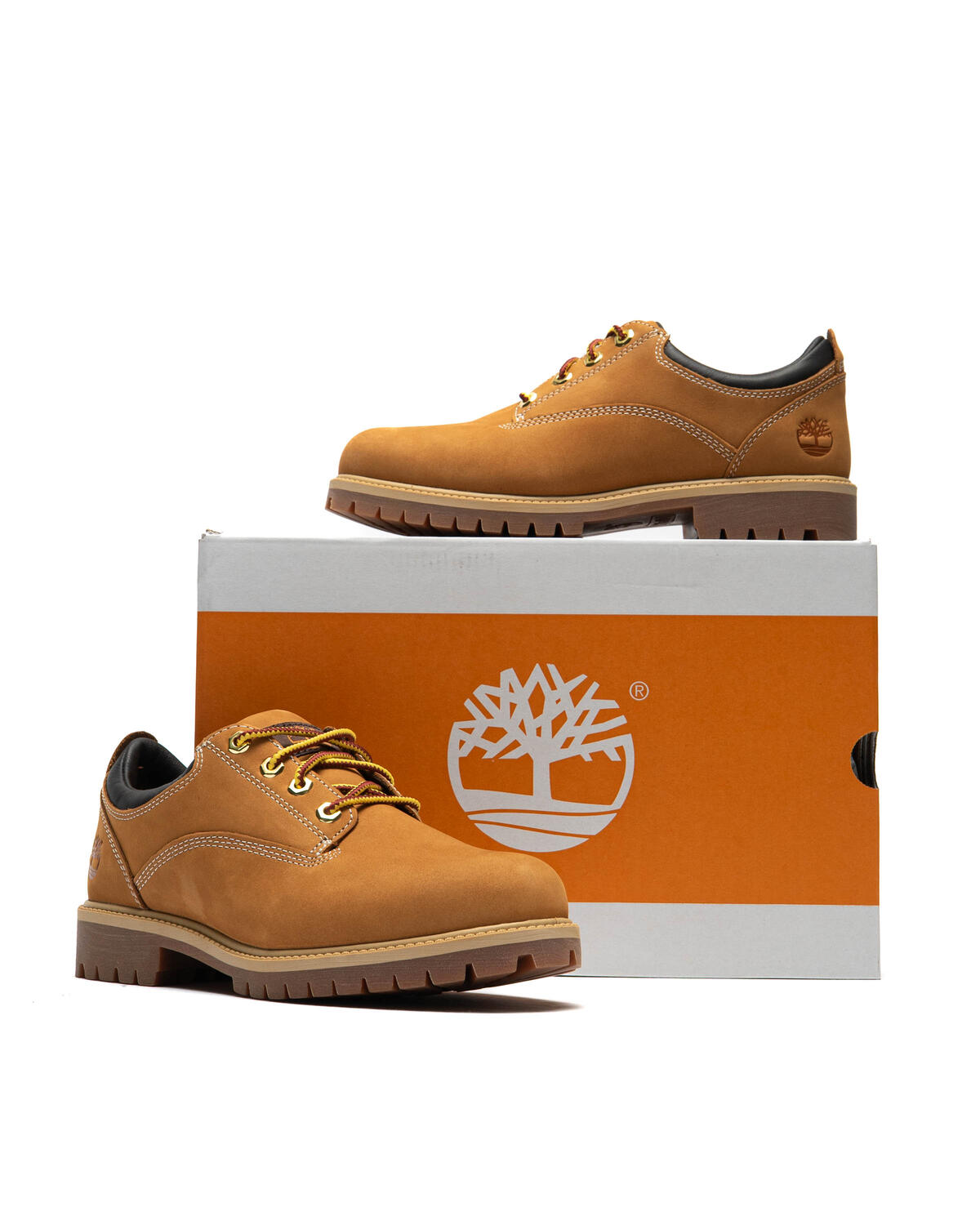 Timberland Heritage Lace Up Shoes Wheat - Image 14