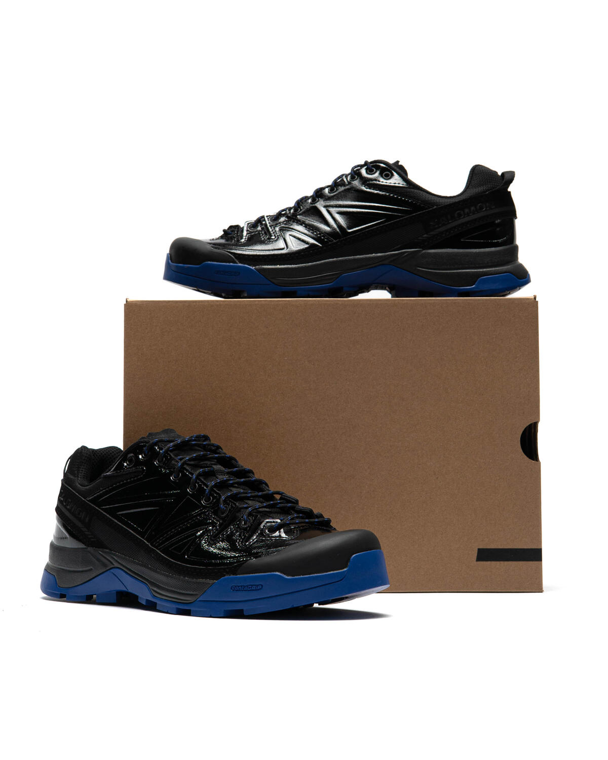 Salomon X-ALP Recon Shoes - Black / Black / Bluing - Image 22