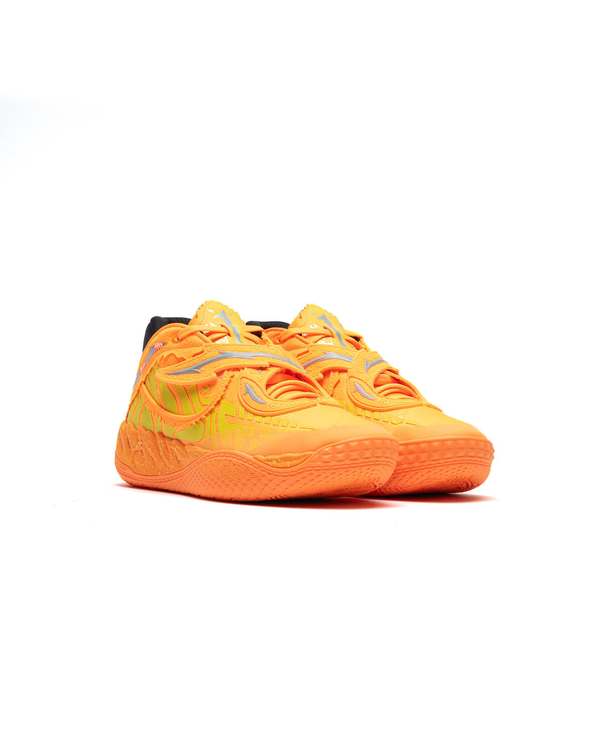 Puma x Fast Furious MB.05 LA MB.05 Fast & Furious Basketball Shoes 'LA Heat Fire-Lux Lime' - Image 13