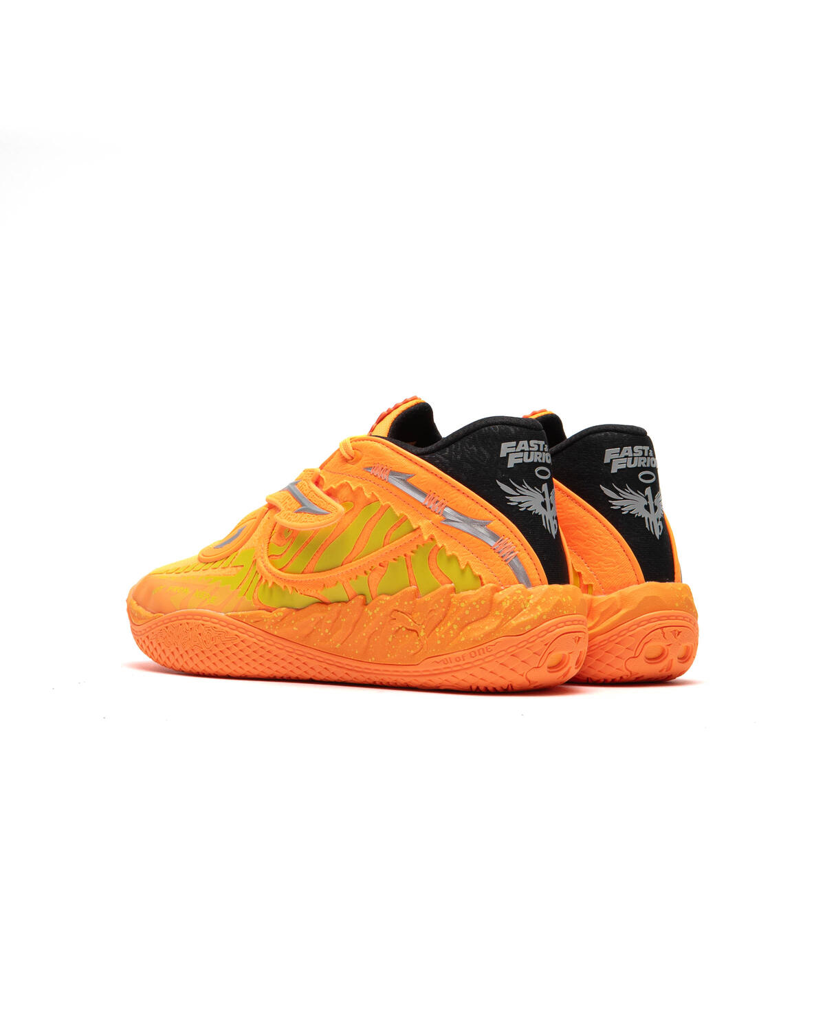Puma x Fast Furious MB.05 LA MB.05 Fast & Furious Basketball Shoes 'LA Heat Fire-Lux Lime' - Image 14