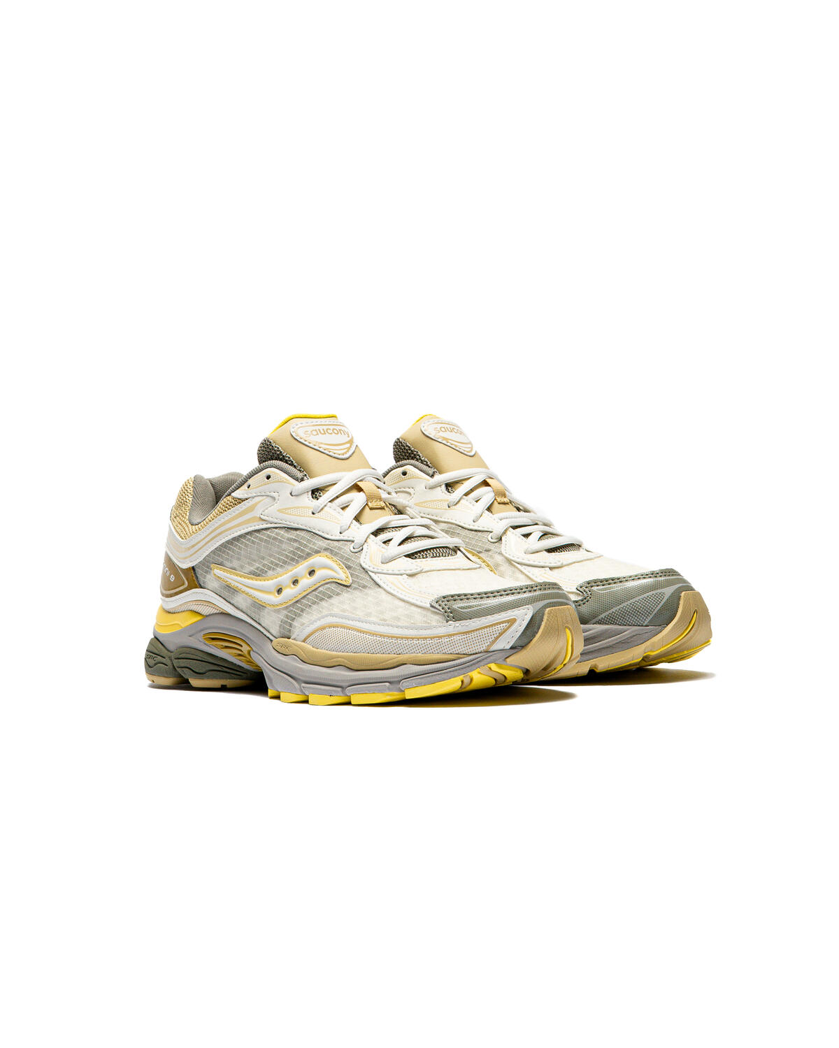 Saucony Progrid Omni 9 in Ivory / Moss - Image 19
