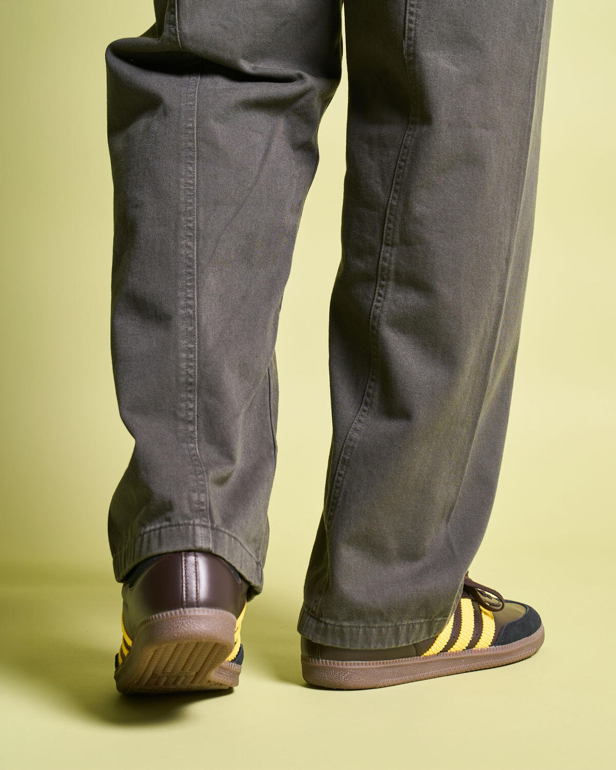 Adidas Samba OG 'Aurora Coffee/Crew Yellow/Gum' - Image 9