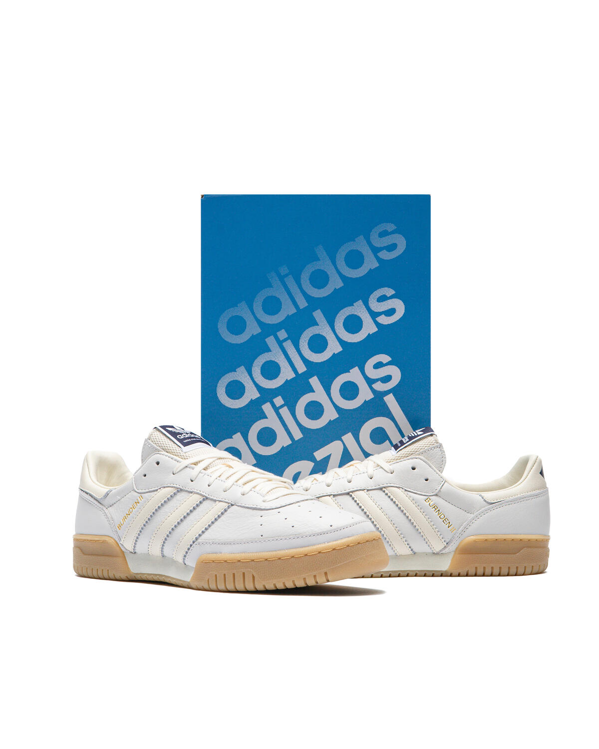 Adidas Burnden II SPZL - Cloud White/Cream White - Image 38