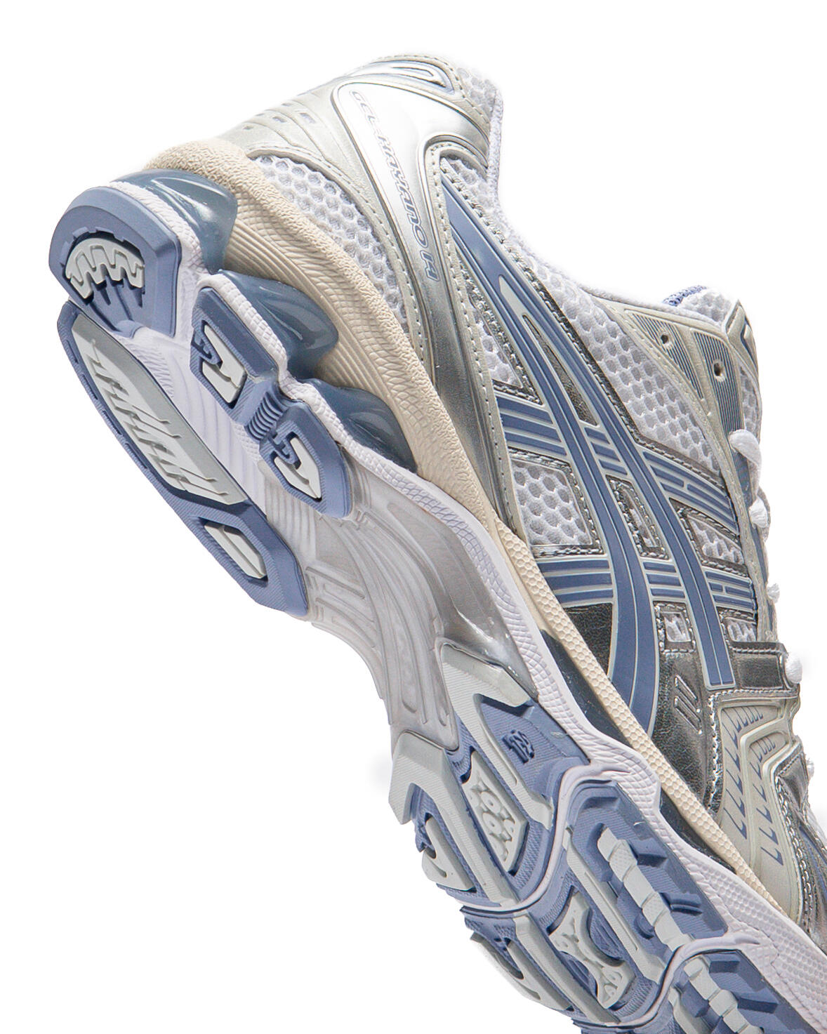 Asics Gel-Kayano 14 in White / Light Navy - Image 40