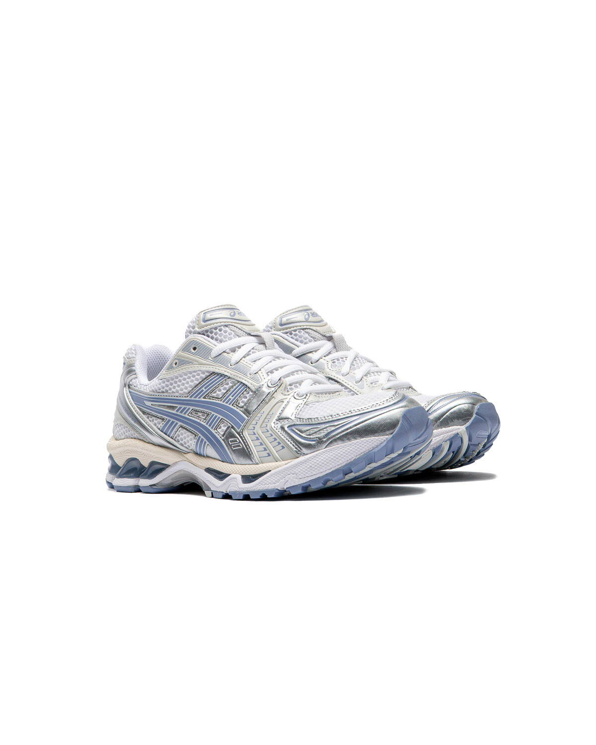 Asics Gel-Kayano 14 in White / Light Navy - Image 37