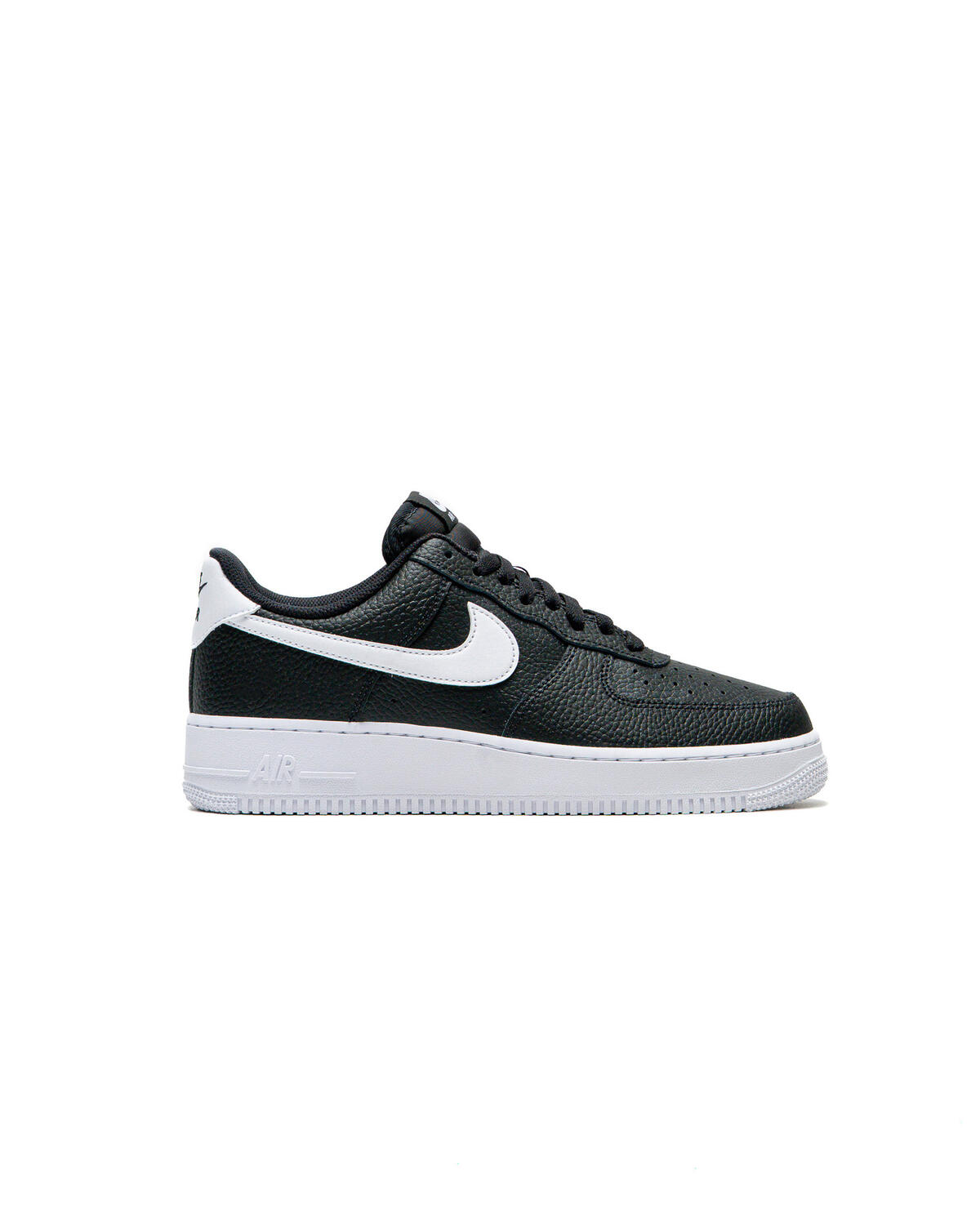 Nike Air Force 1 \'07 Black White Mens Retro Basketball Shoes Size 14 CT2302 002 AUTHENTIC NIKE AIR FORCE 1 `07 Black White Pebbled Leather  main image 2