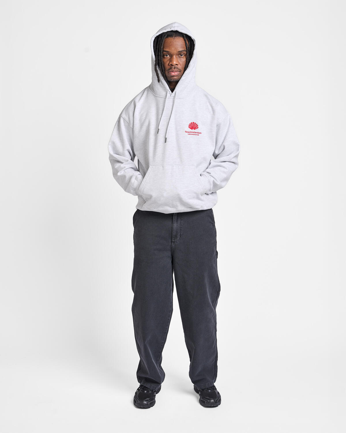 NEW AMSTERDAM SURF ASSOCIATION LOGO HOODIE - Image 3