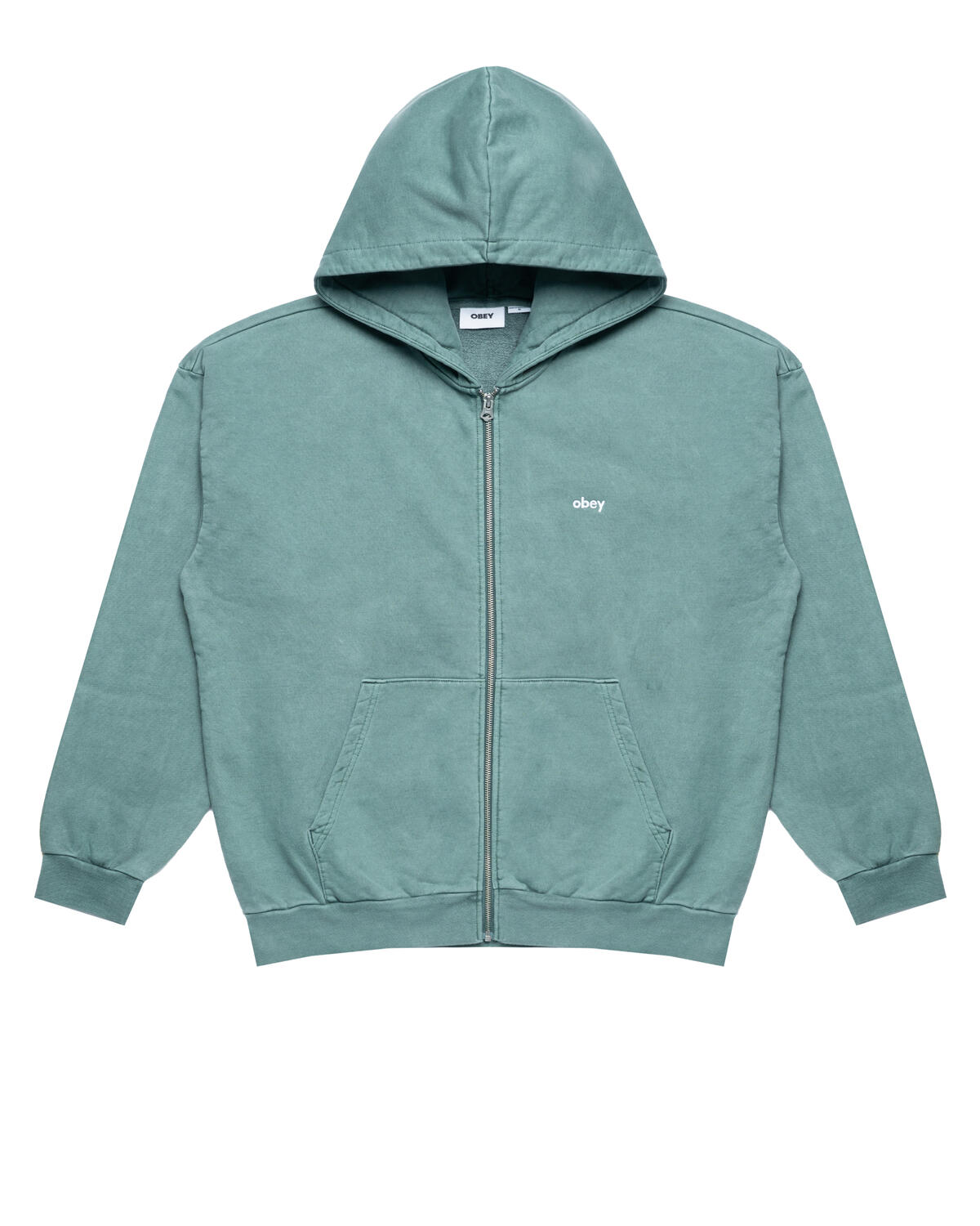 Obey Lowercase Pigment Zip Hood - Image 2
