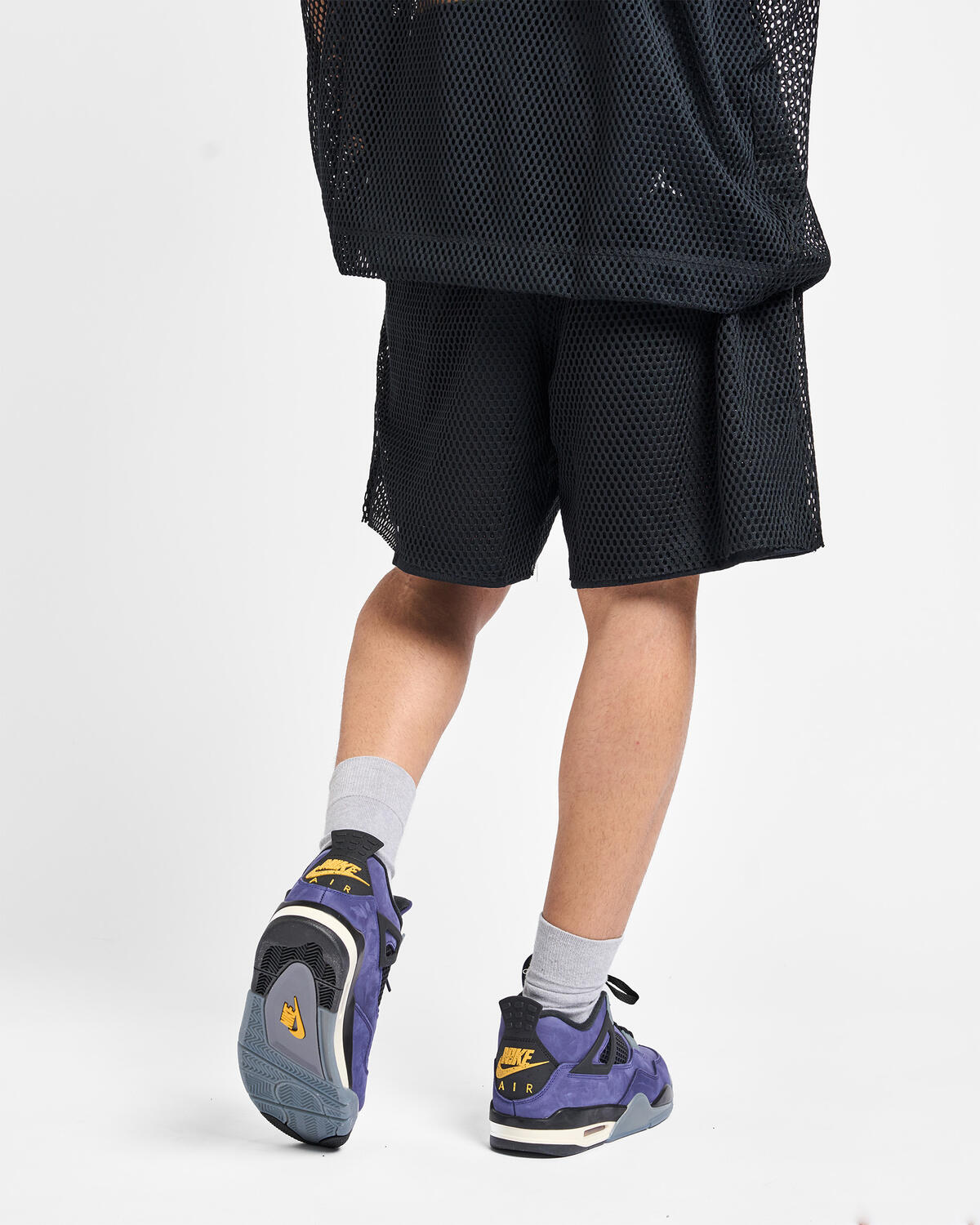 Jordan x Union x Fragment ''Mesh'' Shorts (Black/Pale Ivory) - Image 28