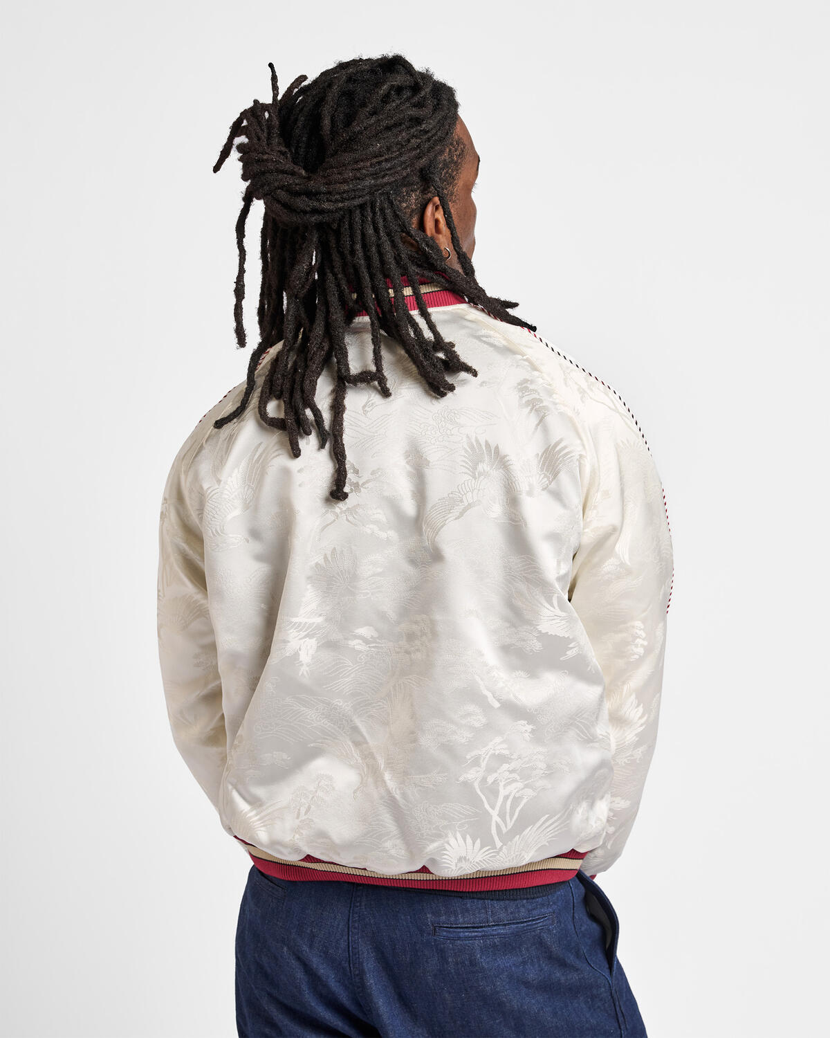 Beams+ Reversible Oriental Jacket | 38180917874-01 | AFEW STORE