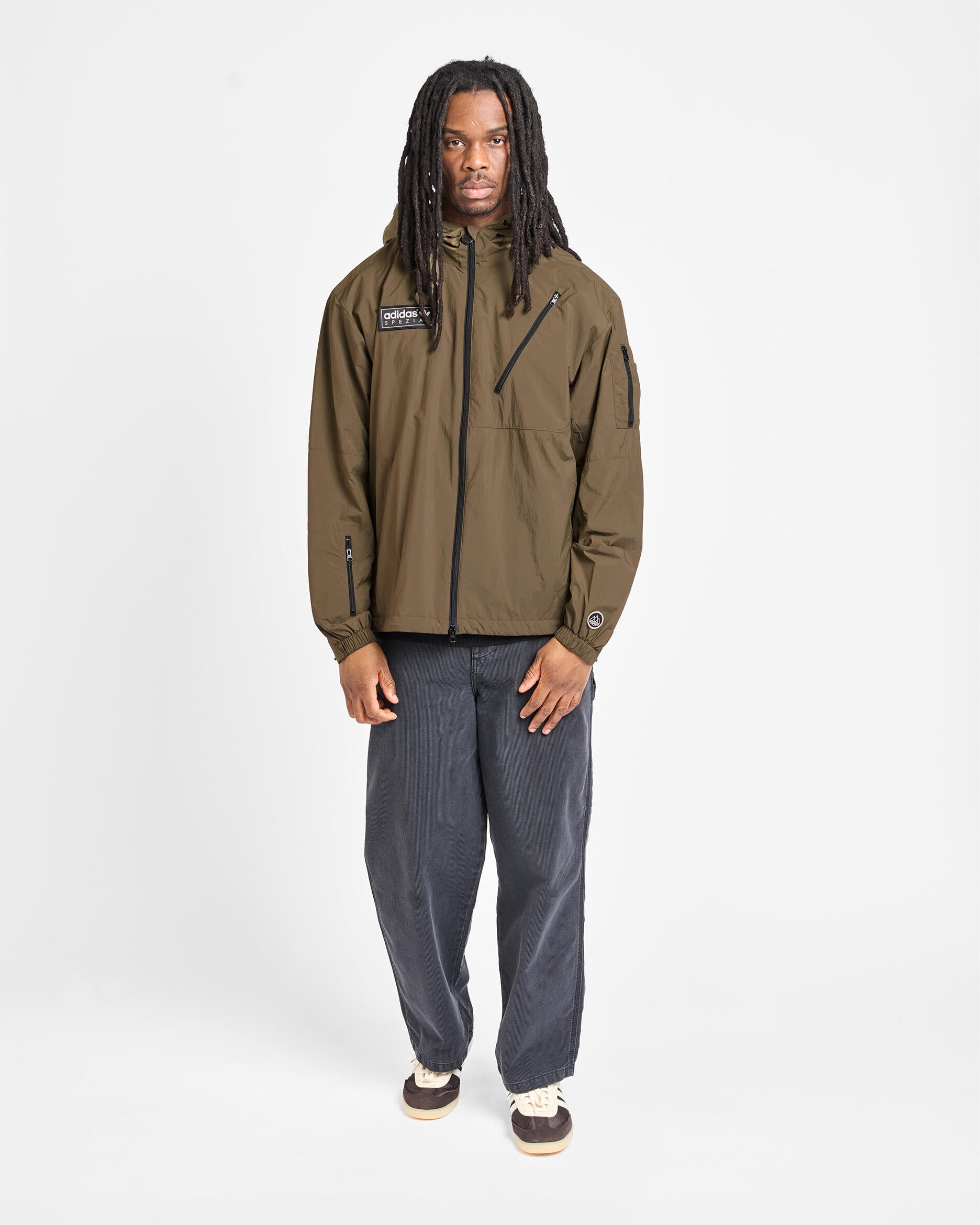 acka フリンジ ルーズ ジャケット adidas Originals BUCKSTEAD SPZL 