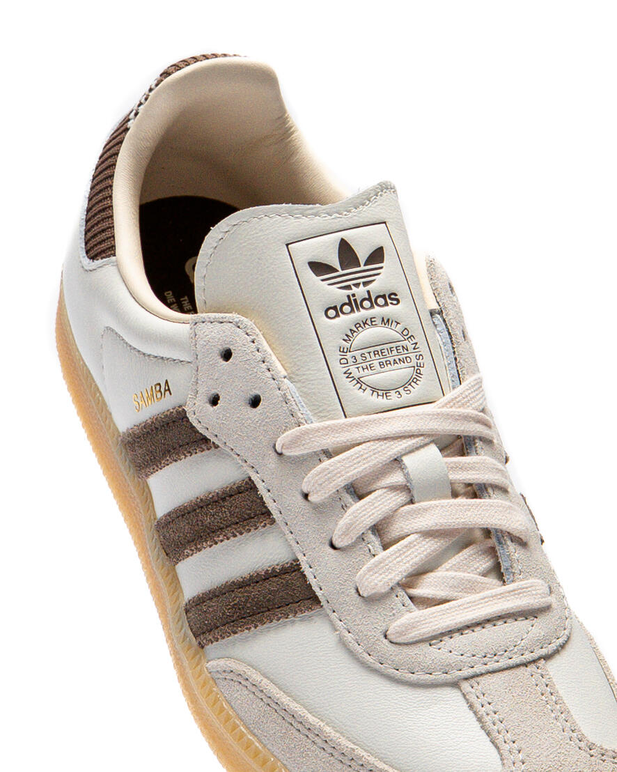 ADIDAS SAMBA OG "CLOUD WHITE/EARTH STRATA/GUM" - Image 16