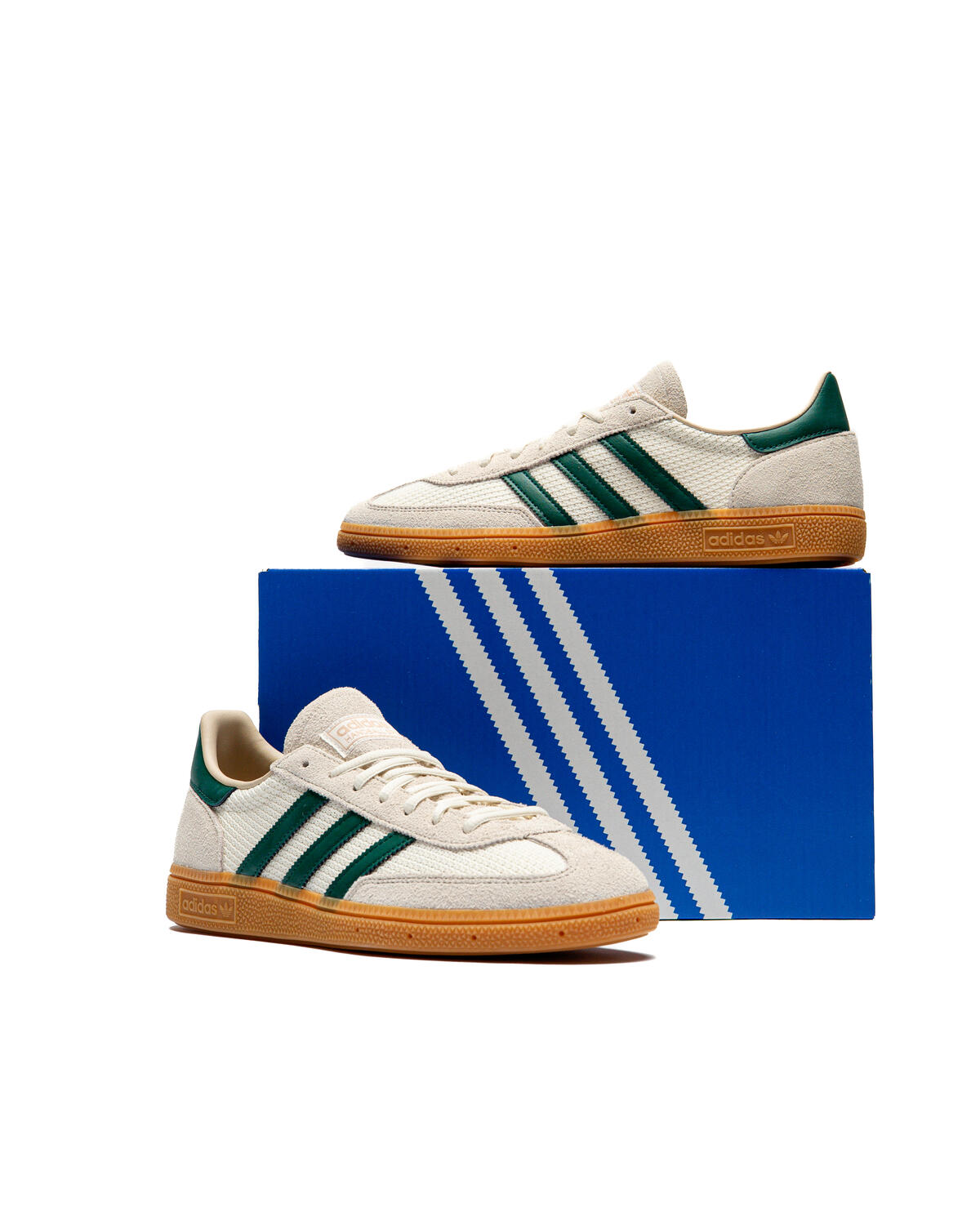 Adidas Handball Spezial I Off White/Collegiate Green/Gum - Image 13