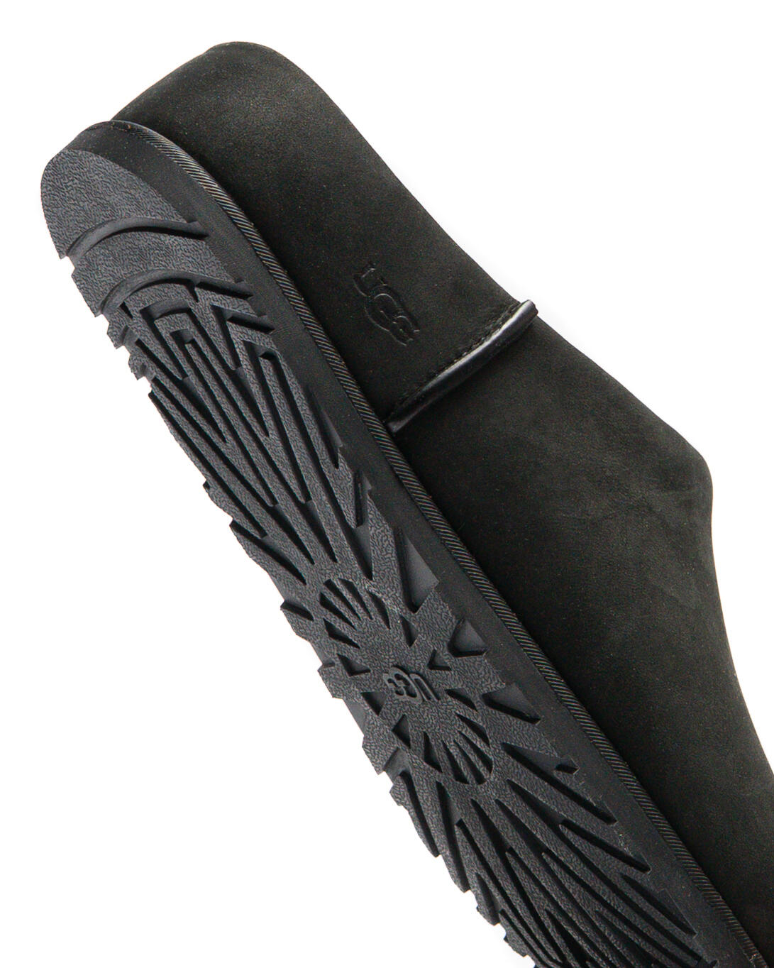 Ugg 'Otzo' Black Leather Slippers (Women's) - Image 7