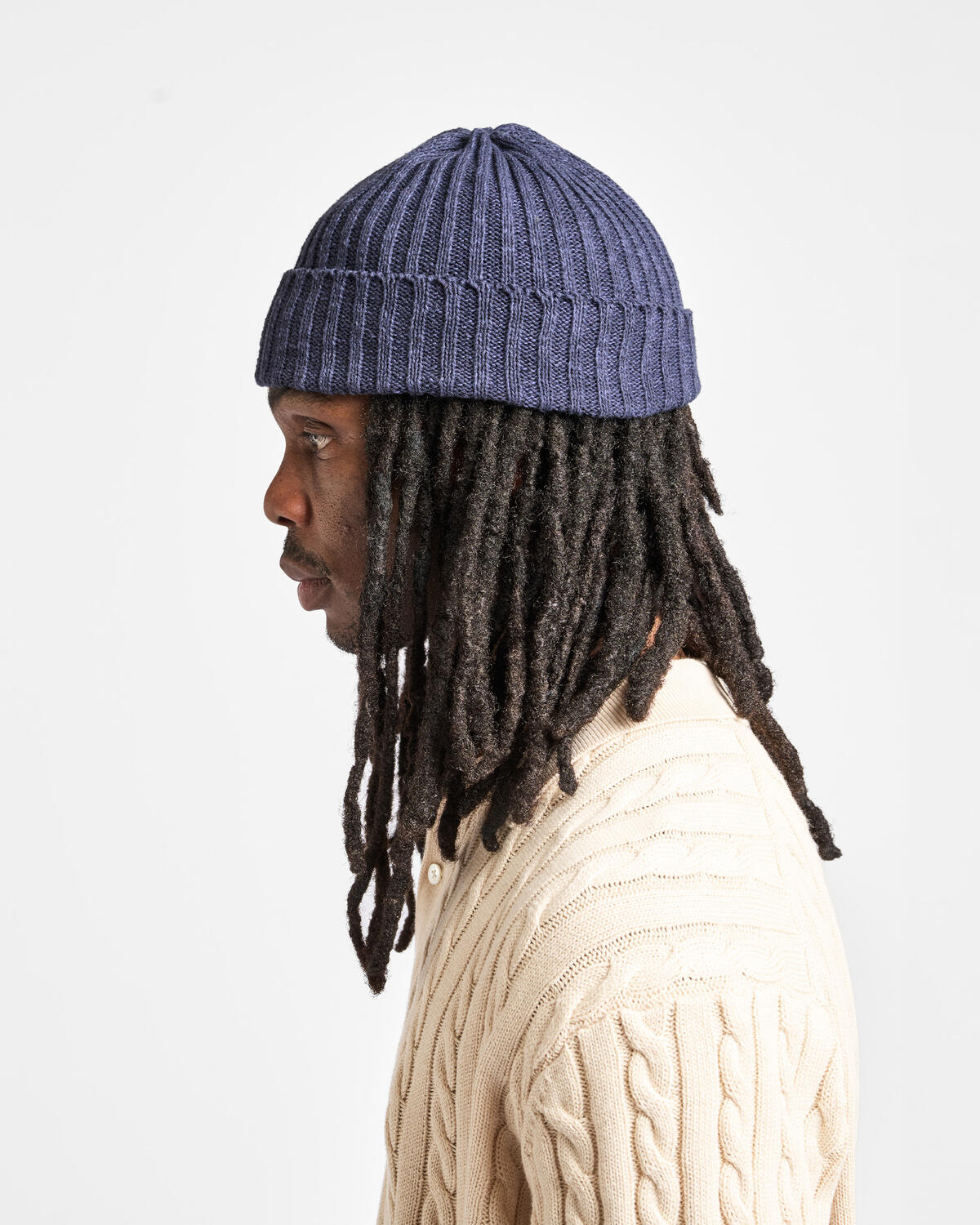 Beams+ Watch Hat Linen - Image 4