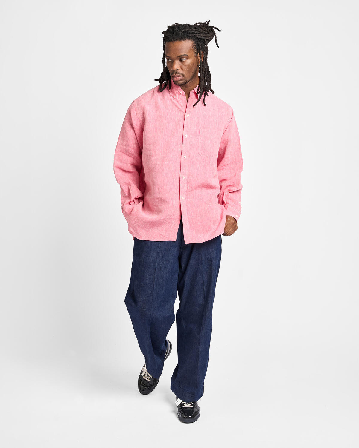 Beams+ B.D. Classic-fit Linen Chambray - Image 3