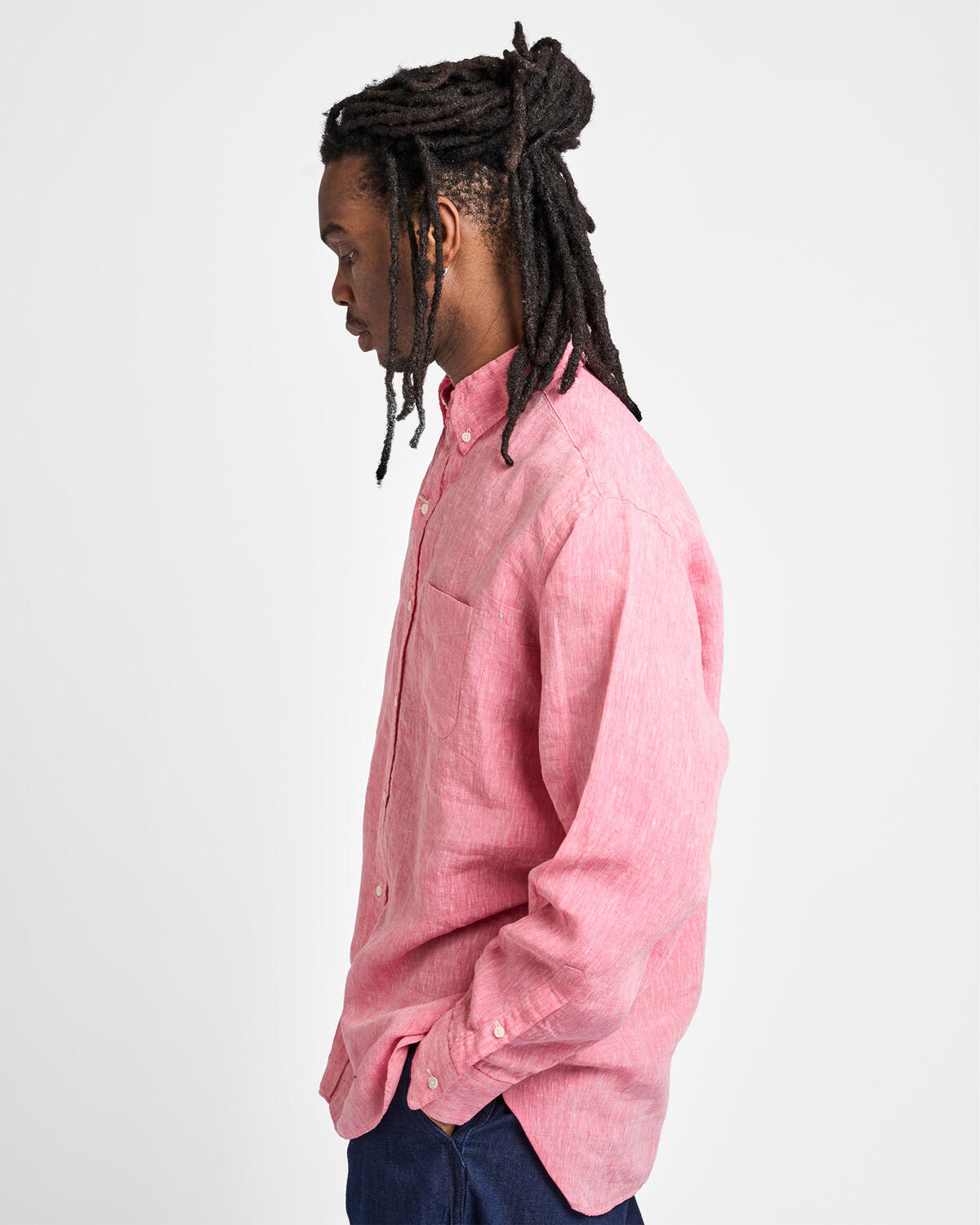 Beams+ B.D. Classic-fit Linen Chambray - Image 5