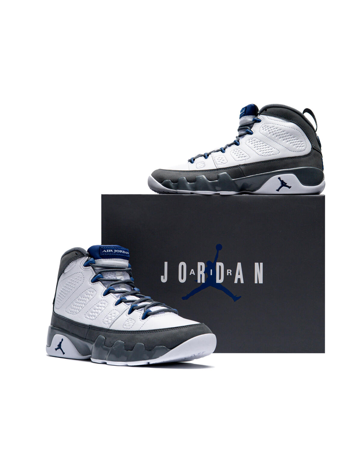 Air Jordan 9 Retro Flint Grey and French Blue - Image 139
