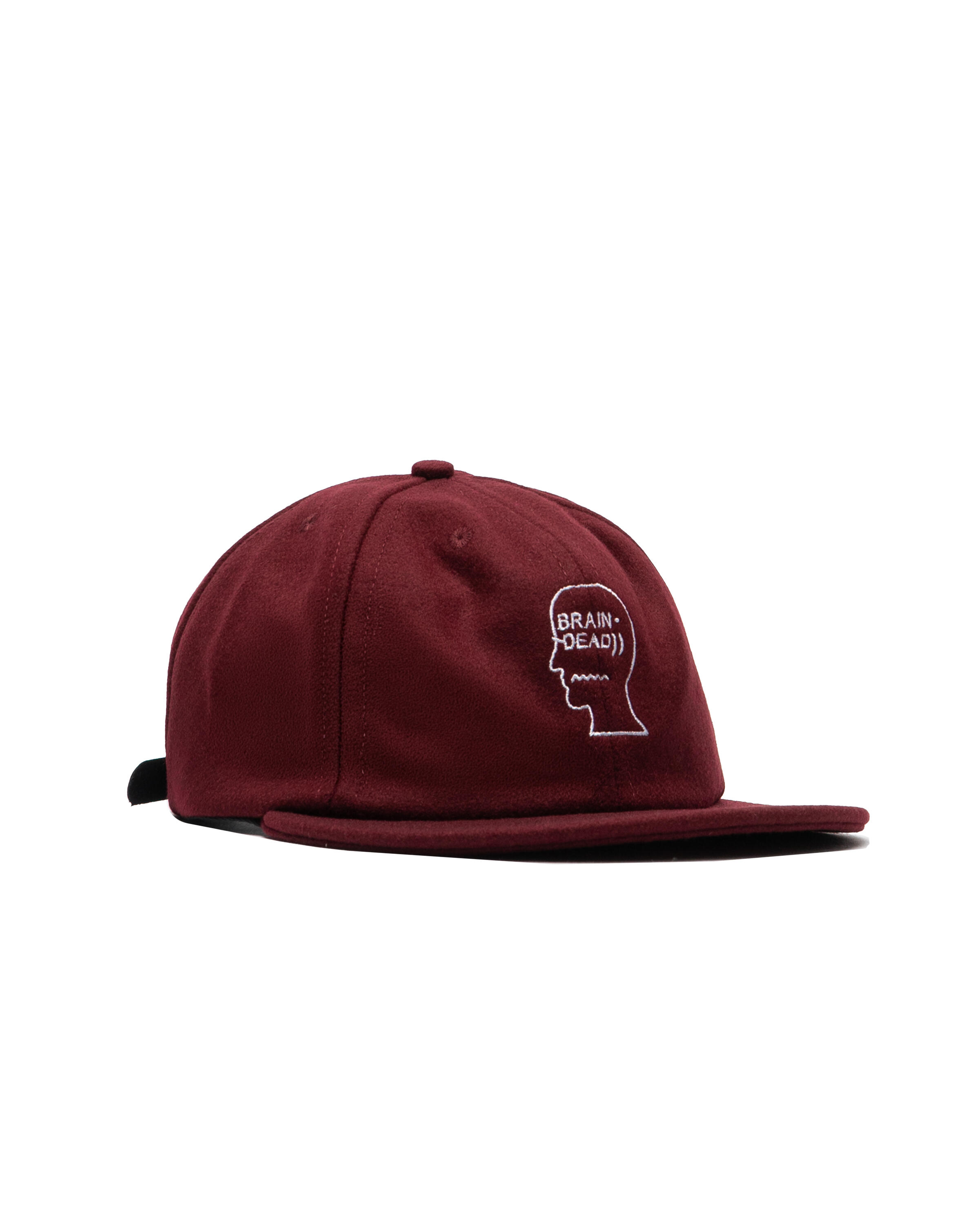 Brain Dead Flannel Classic Logohead 6 Panel Hat