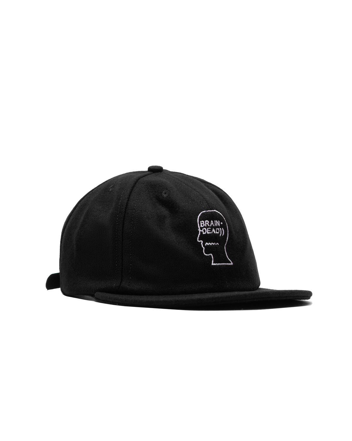 Brain Dead Flannel Classic Logohead 6 Panel Hat