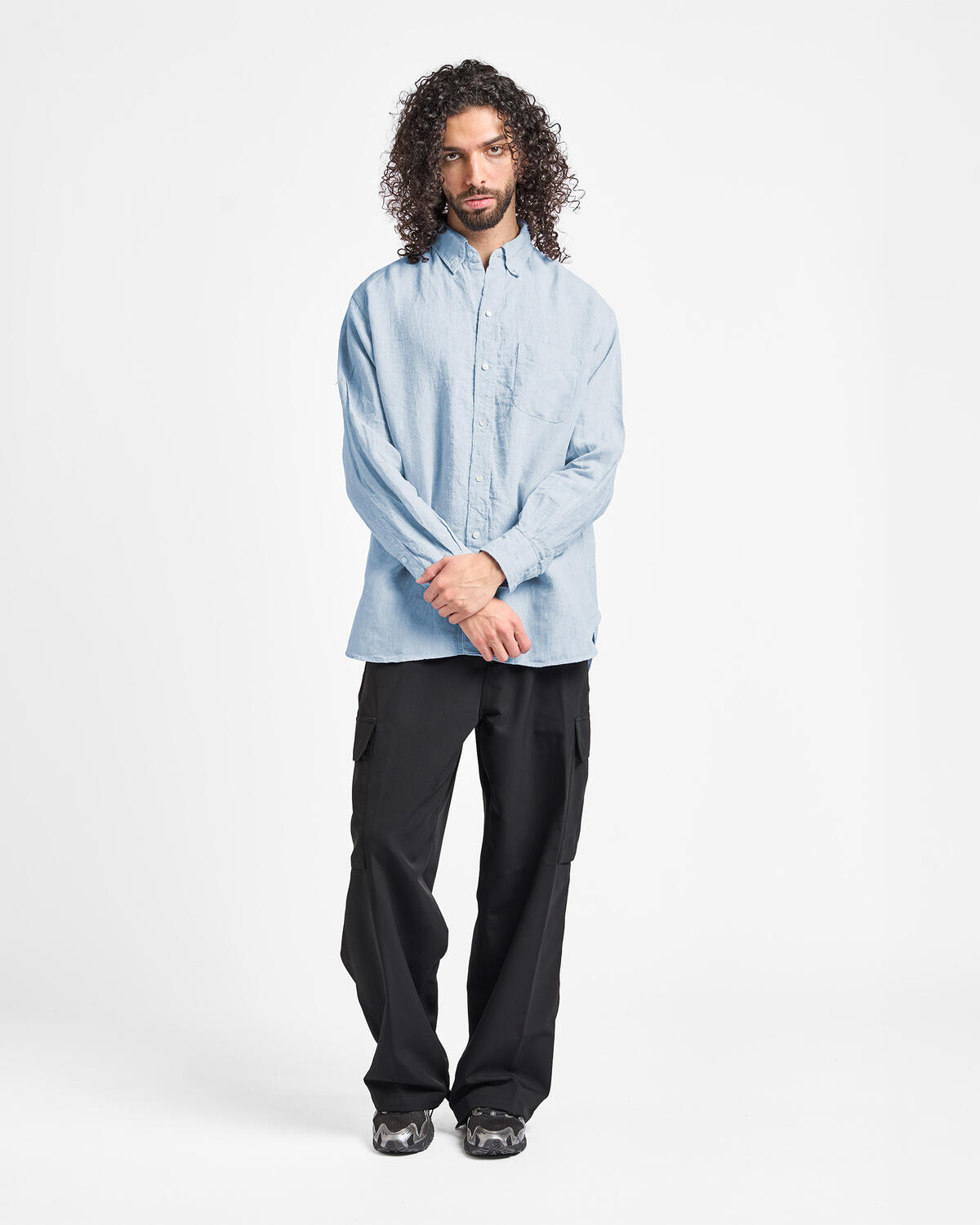 Beams+ B.D. Classic-fit Linen Chambray - Image 3