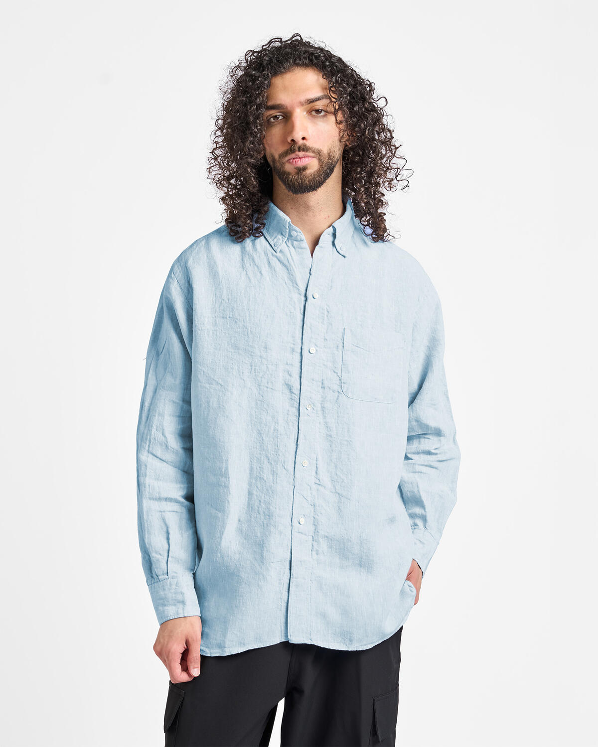 Beams+ B.D. Classic-fit Linen Chambray - Image 4