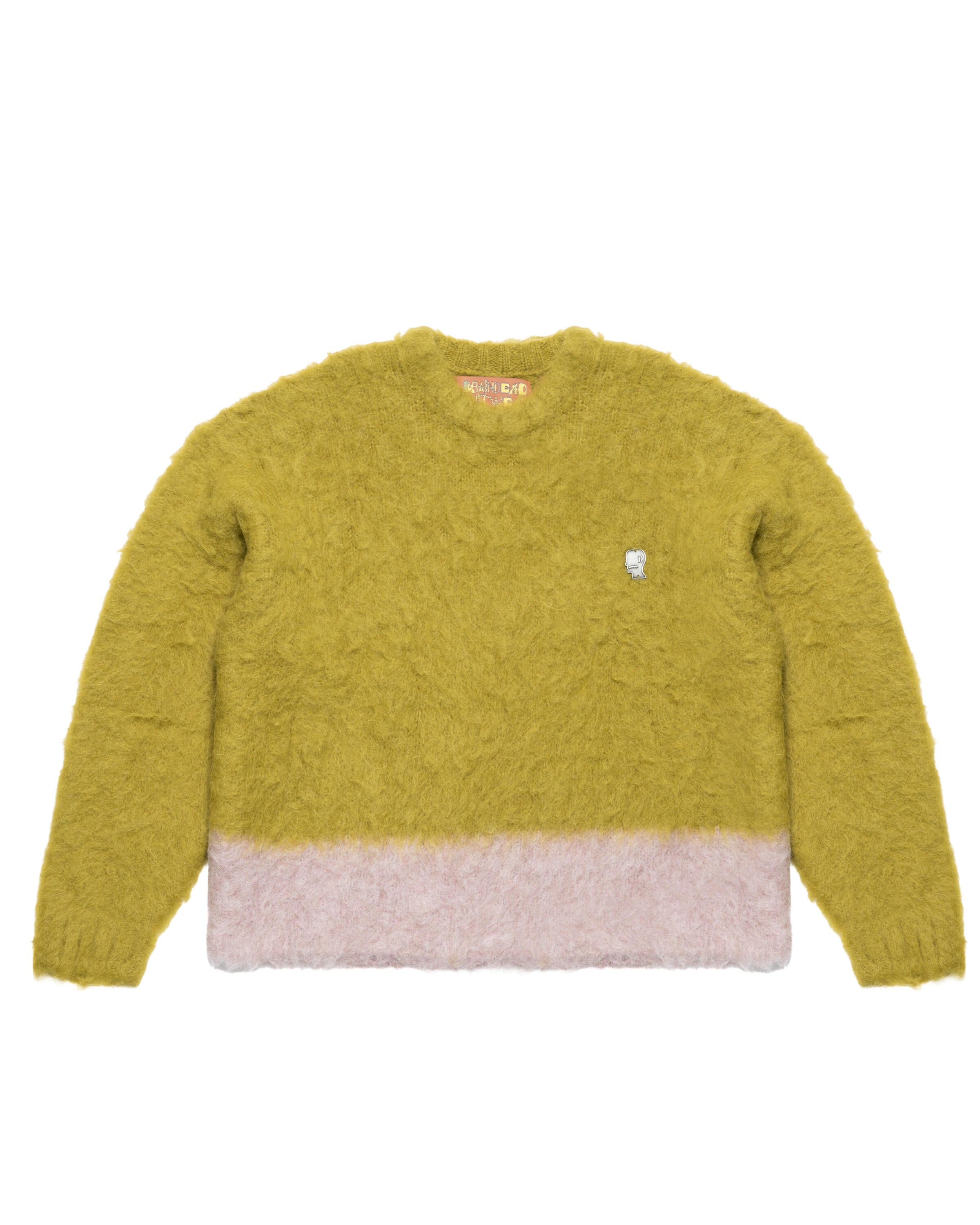 Brain Dead Super Hairy Boxy Knit Sweater