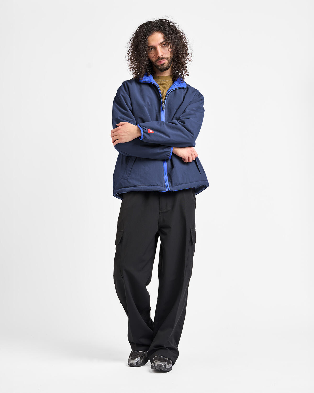 The North Face Red Box Revirsible Fleece Jacket - Image 3