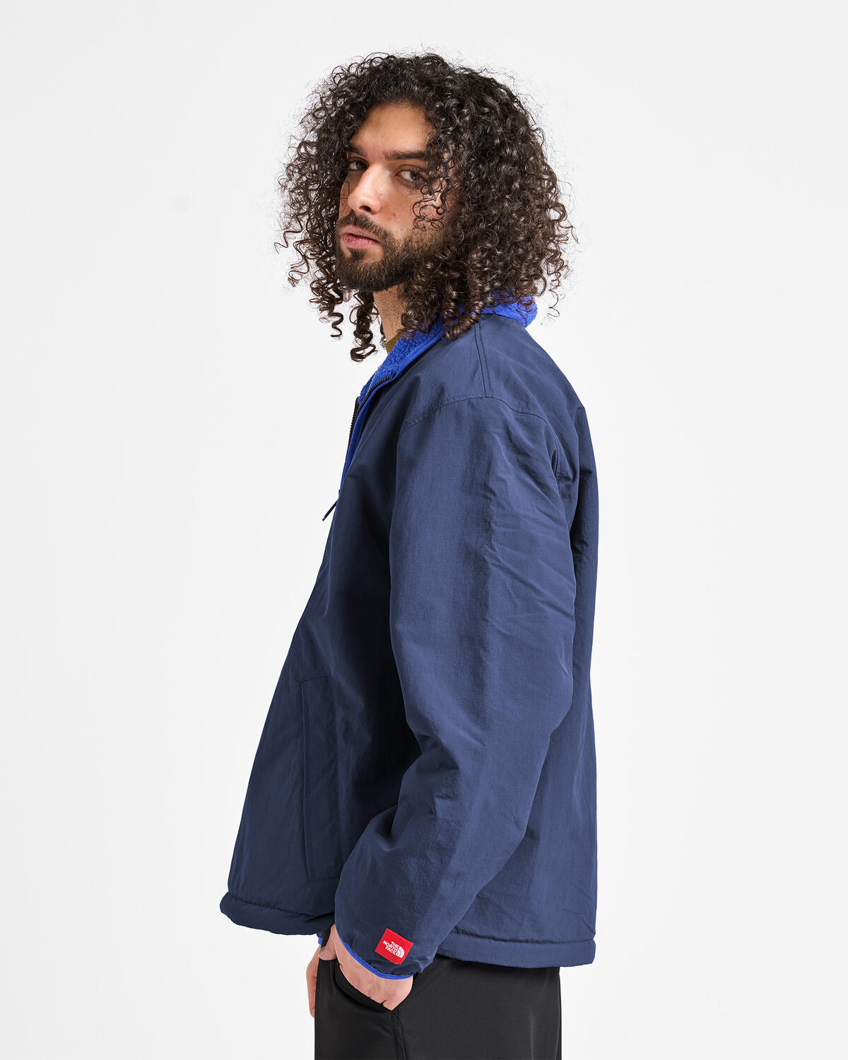 The North Face Red Box Revirsible Fleece Jacket - Image 5