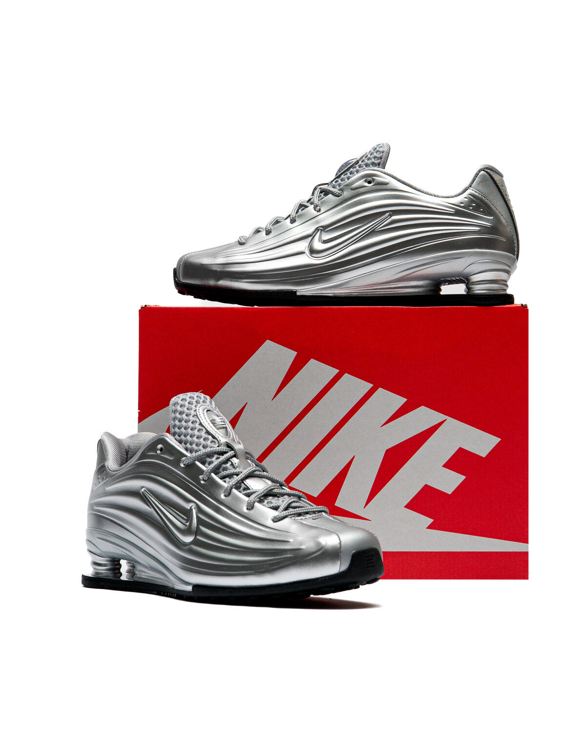 Nike W Shox Z Silver/Metallic Silver (Women's)
