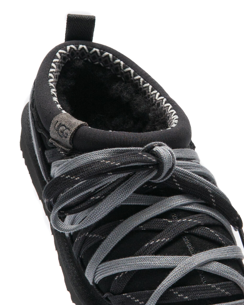 UGG® Tasman Lace Slip-On in Black - Image 7