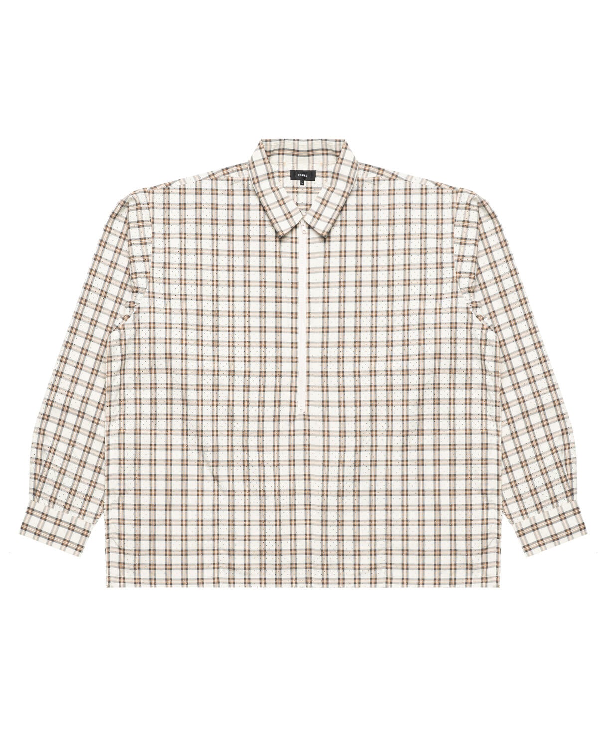 Beams Half Zip Pullover Shirt | 11111316147-20 | AFEW STORE
