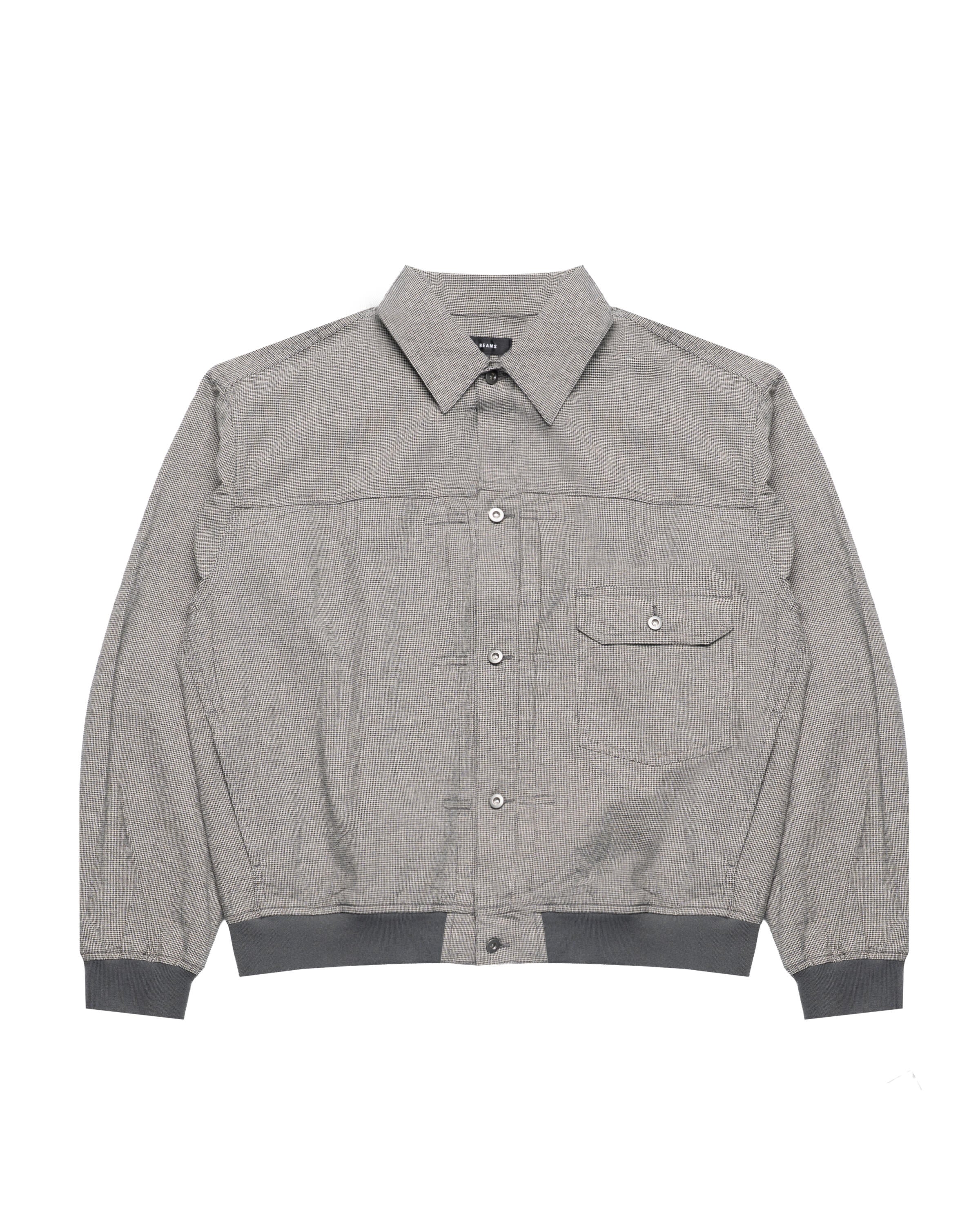 Beams Check Jacket