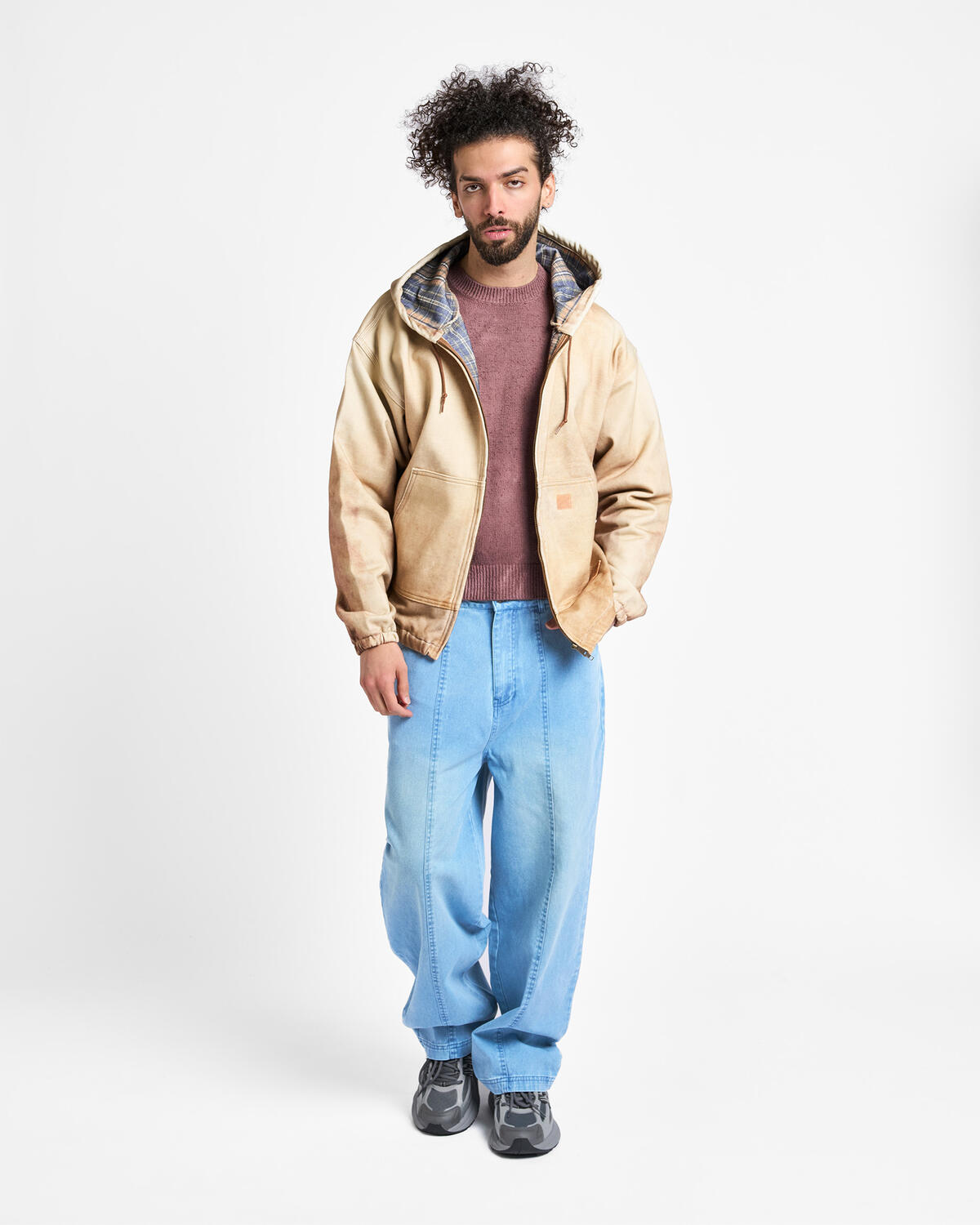 Beams Mock Print Hoodie | 11184092147-20 | AFEW STORE