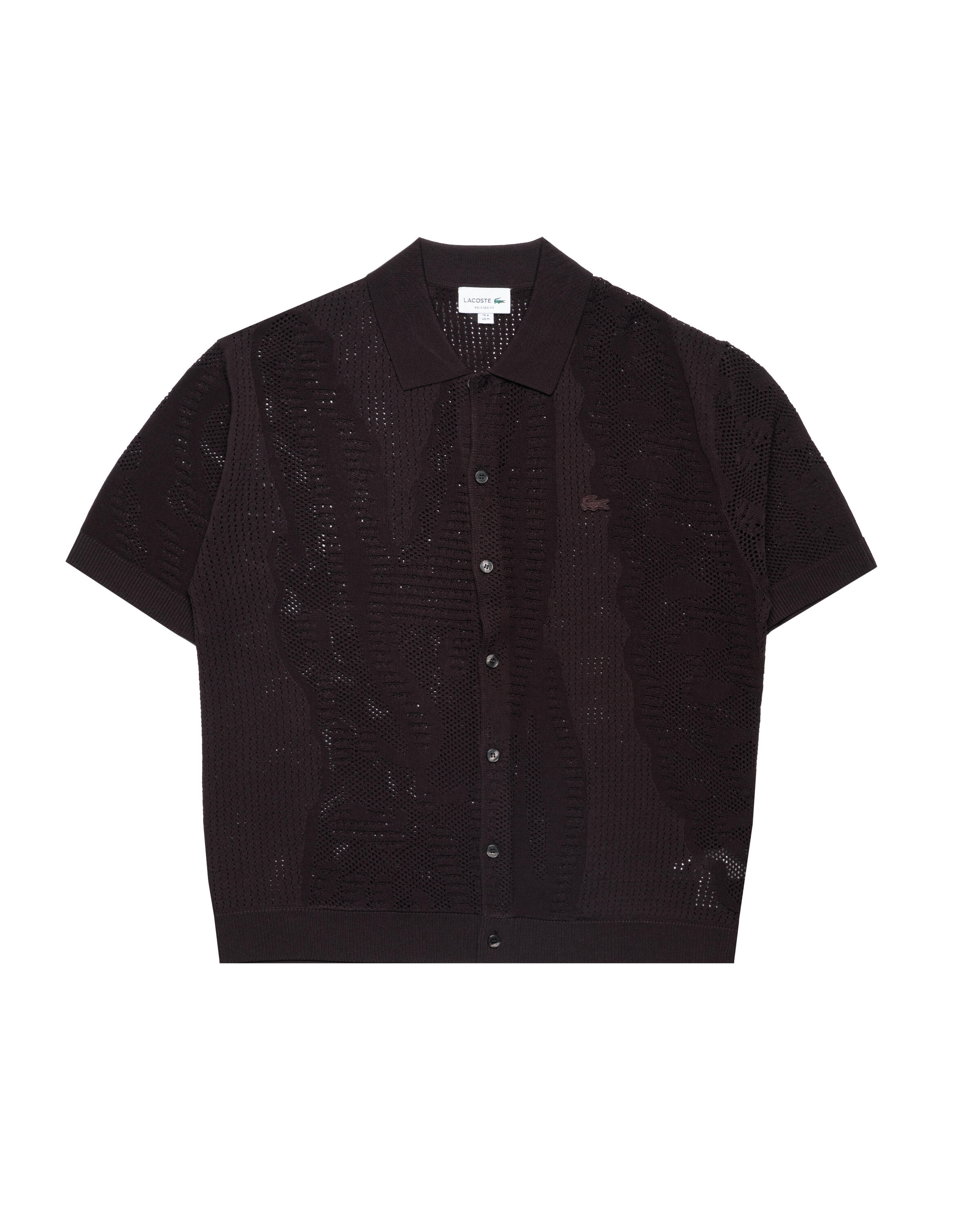 Lacoste Viscose Blend Knit Shirt