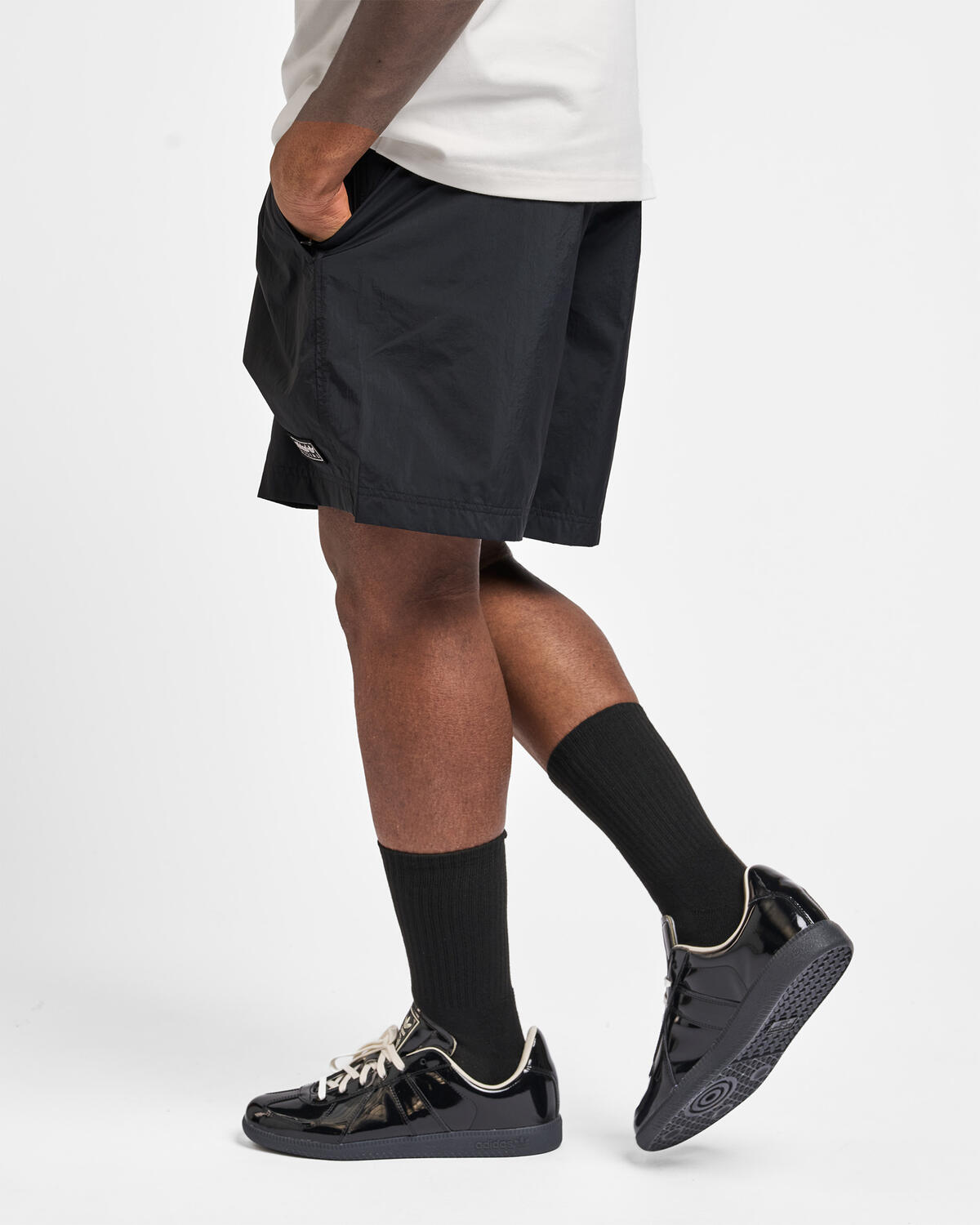 Adidas Hudswell SPZL Shorts 'Black' - Image 9