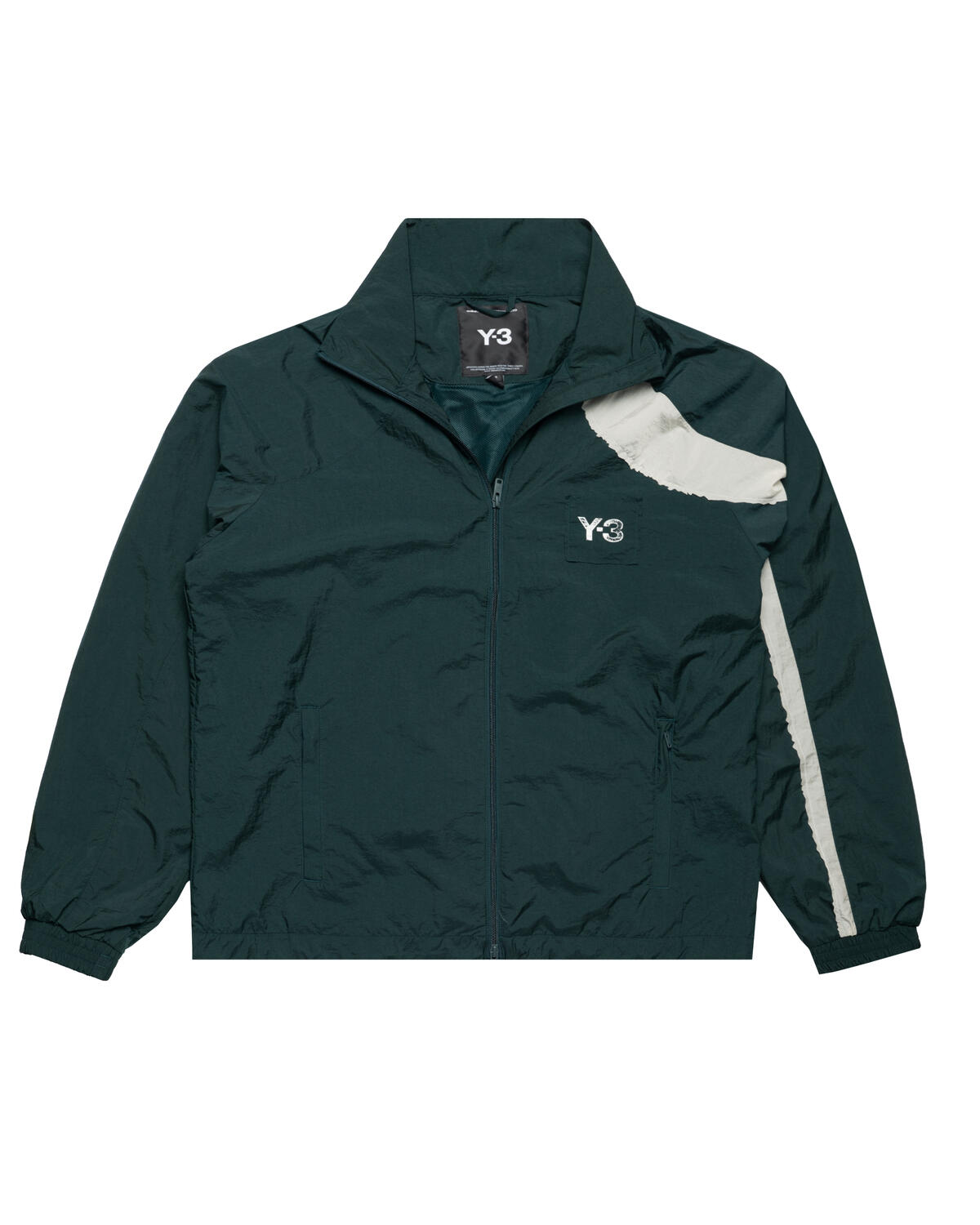 Y-3 RAW EDGE 3 STRIPES NYLON SHELL JACKET | KS7565 | AFEW STORE
