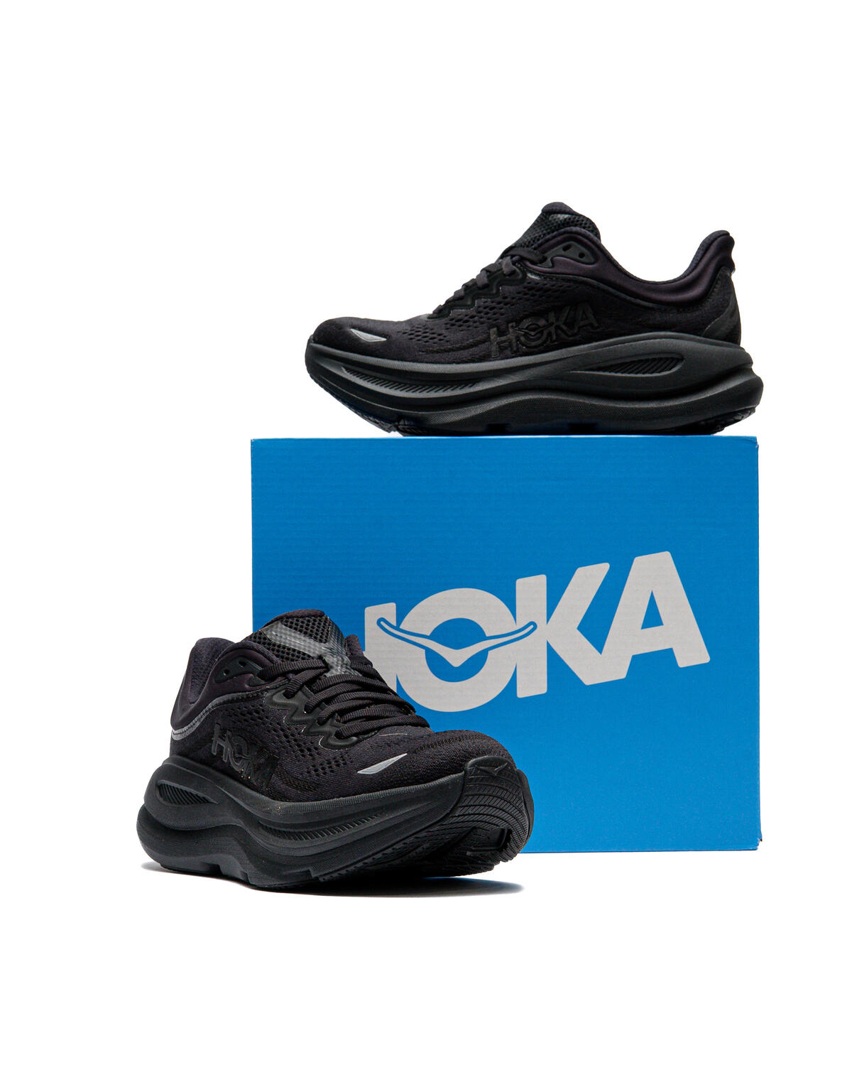 Hoka Bondi 9 Black/Black (Women's) - Image 12
