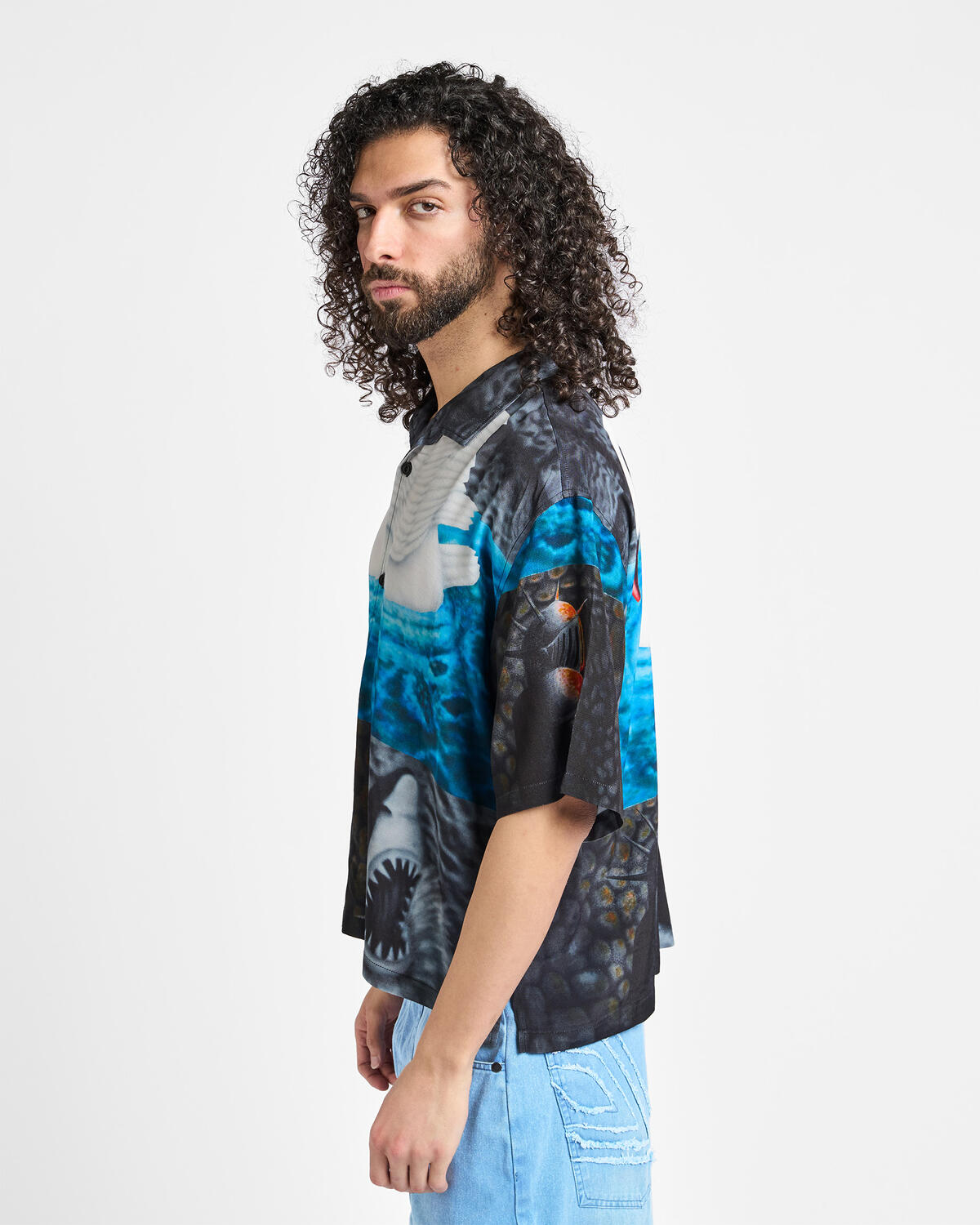 Jersey T-Shirt con gráfico Relaxed Brain Dead Copia para hombre - Image 5