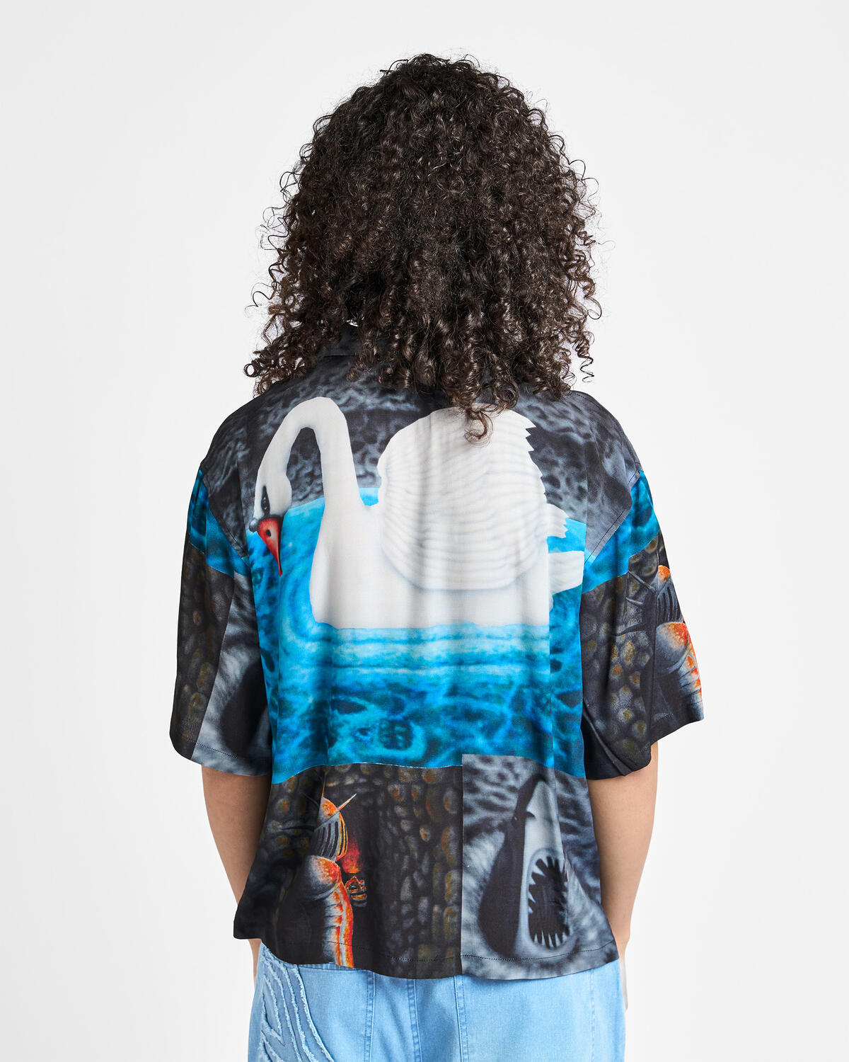 Jersey T-Shirt con gráfico Relaxed Brain Dead Copia para hombre - Image 6