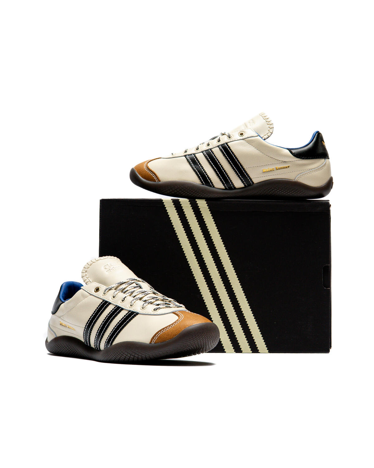 Adidas Originals x Wales Bonner Karintha OG - Wonder White/Core Black/Lush Blue - Image 61