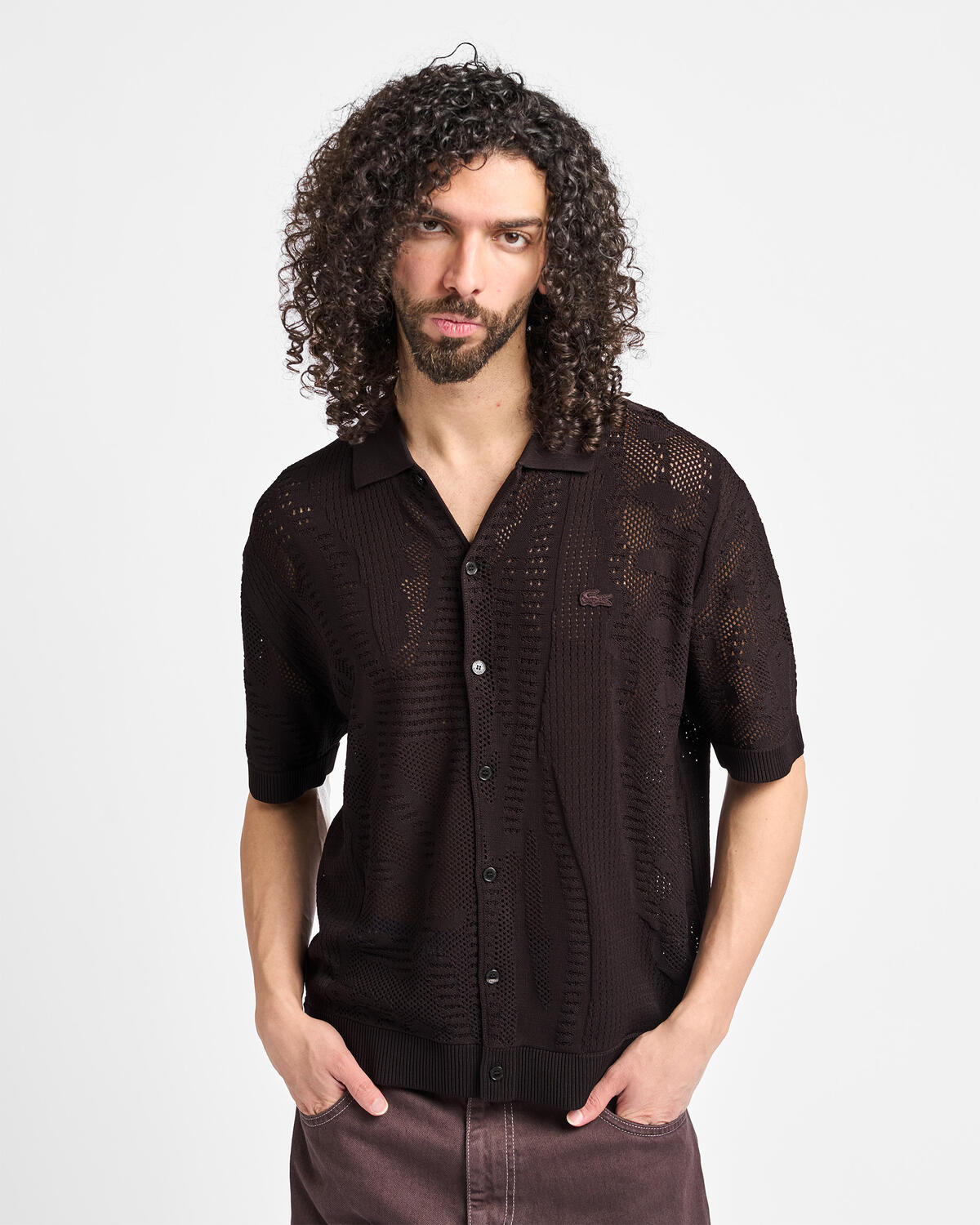 Lacoste Viscose Blend Knit Shirt - Image 7