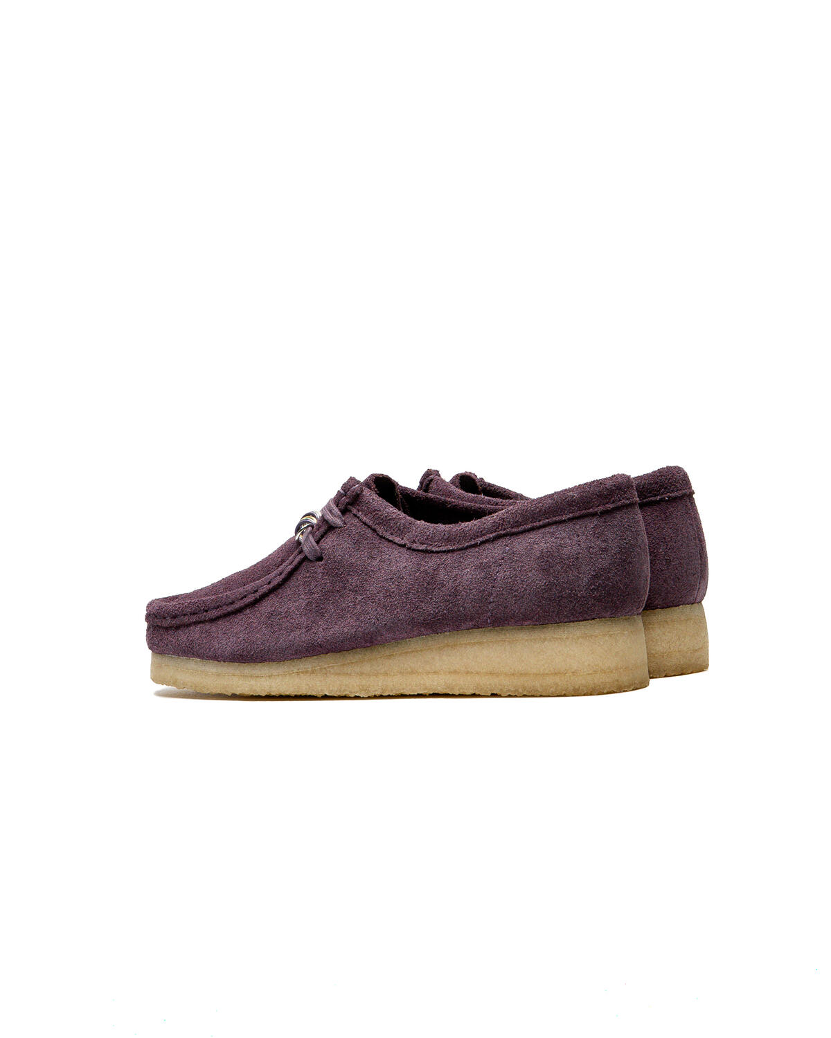 Clarks Wallabee Plum Suede - Image 10