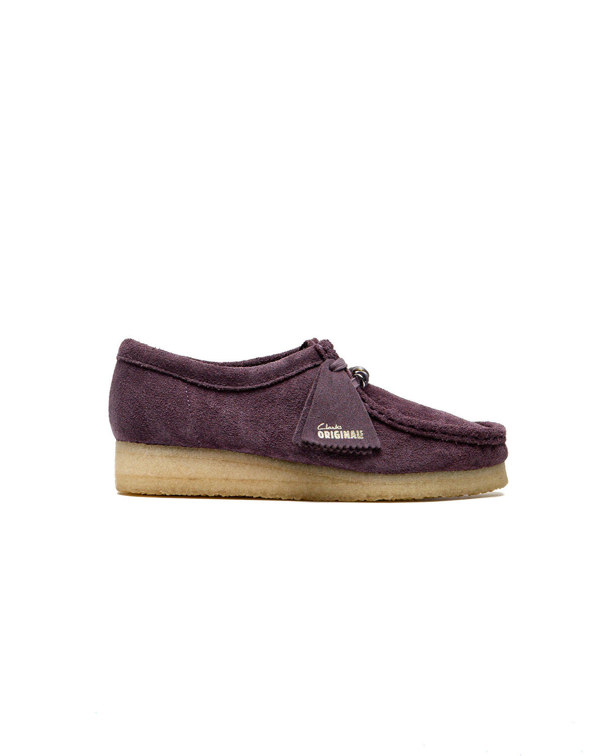 Clarks Wallabee Plum Suede - Image 8