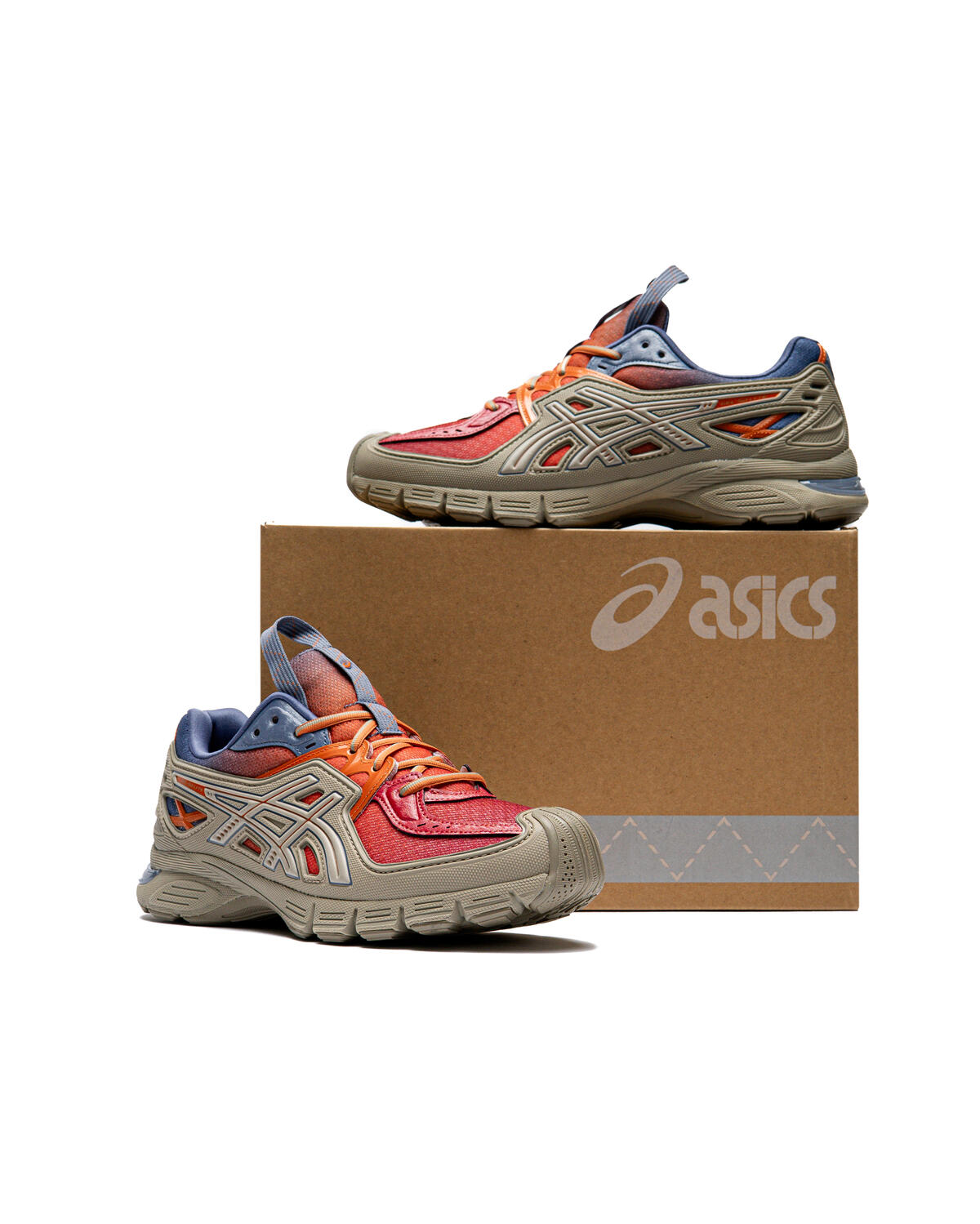 Asics UB13-S Gel-Sd-LYTE by Kiko Olive Grey Rust Orange - Image 43