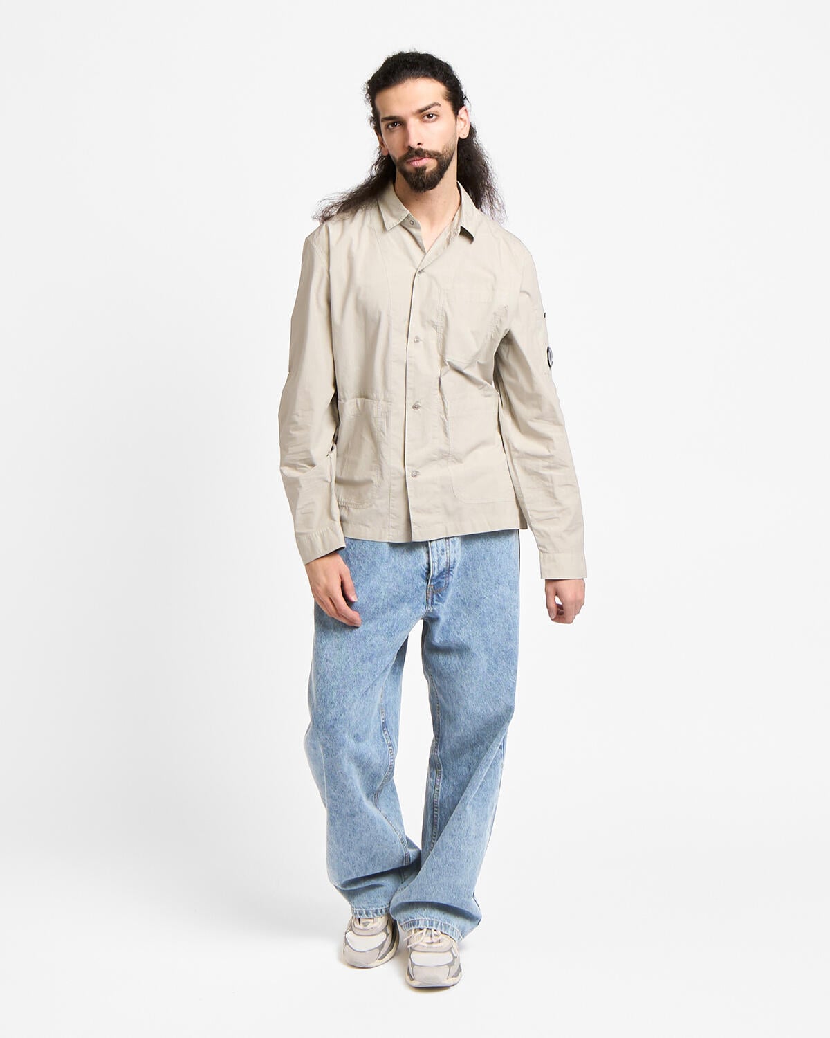 C.P. Company OVERSHIRT IN POPELINE | 20CMOS232A-005328G-904 | AFEW 