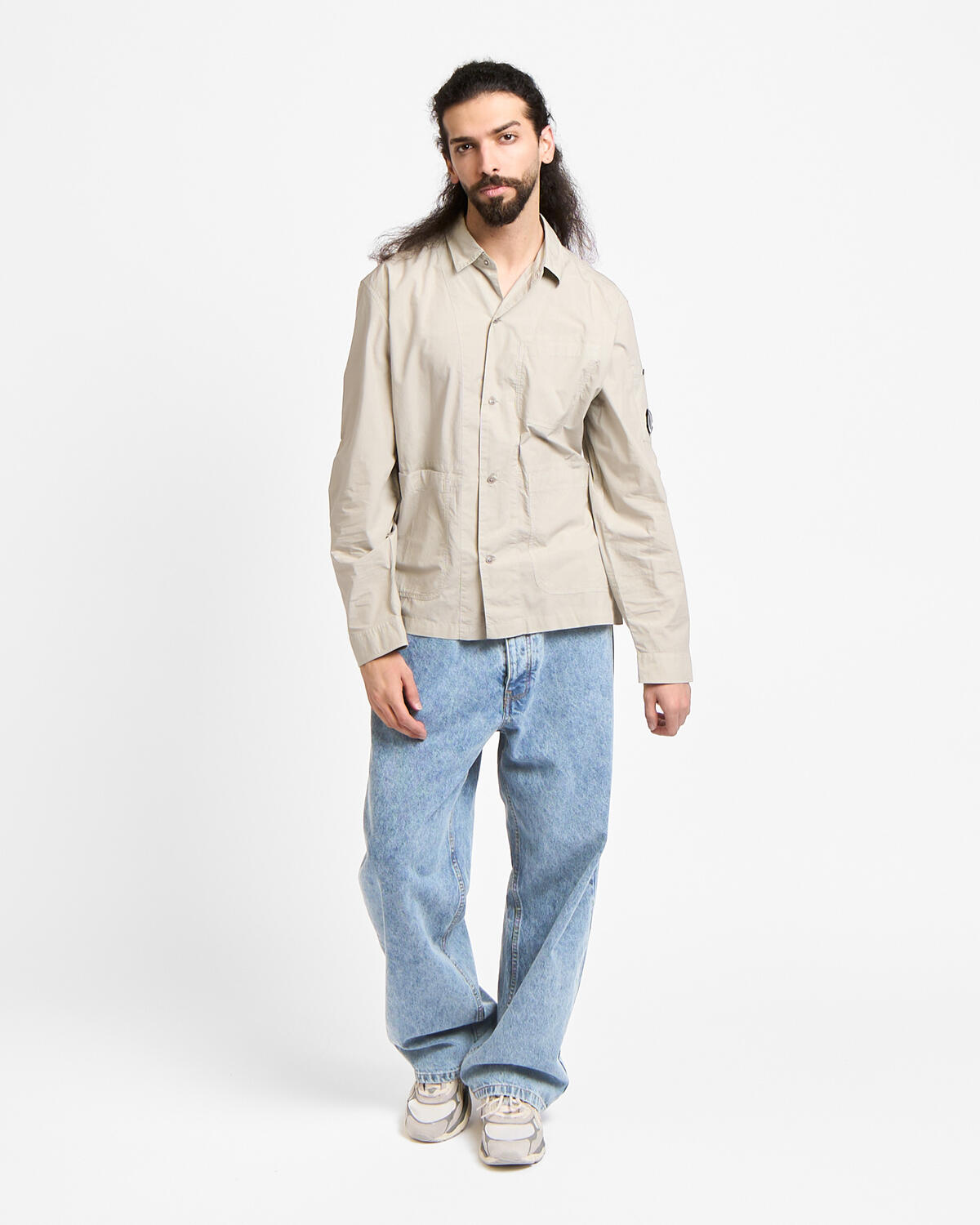 C.P. Company Overshirt In Popeline - Image 3